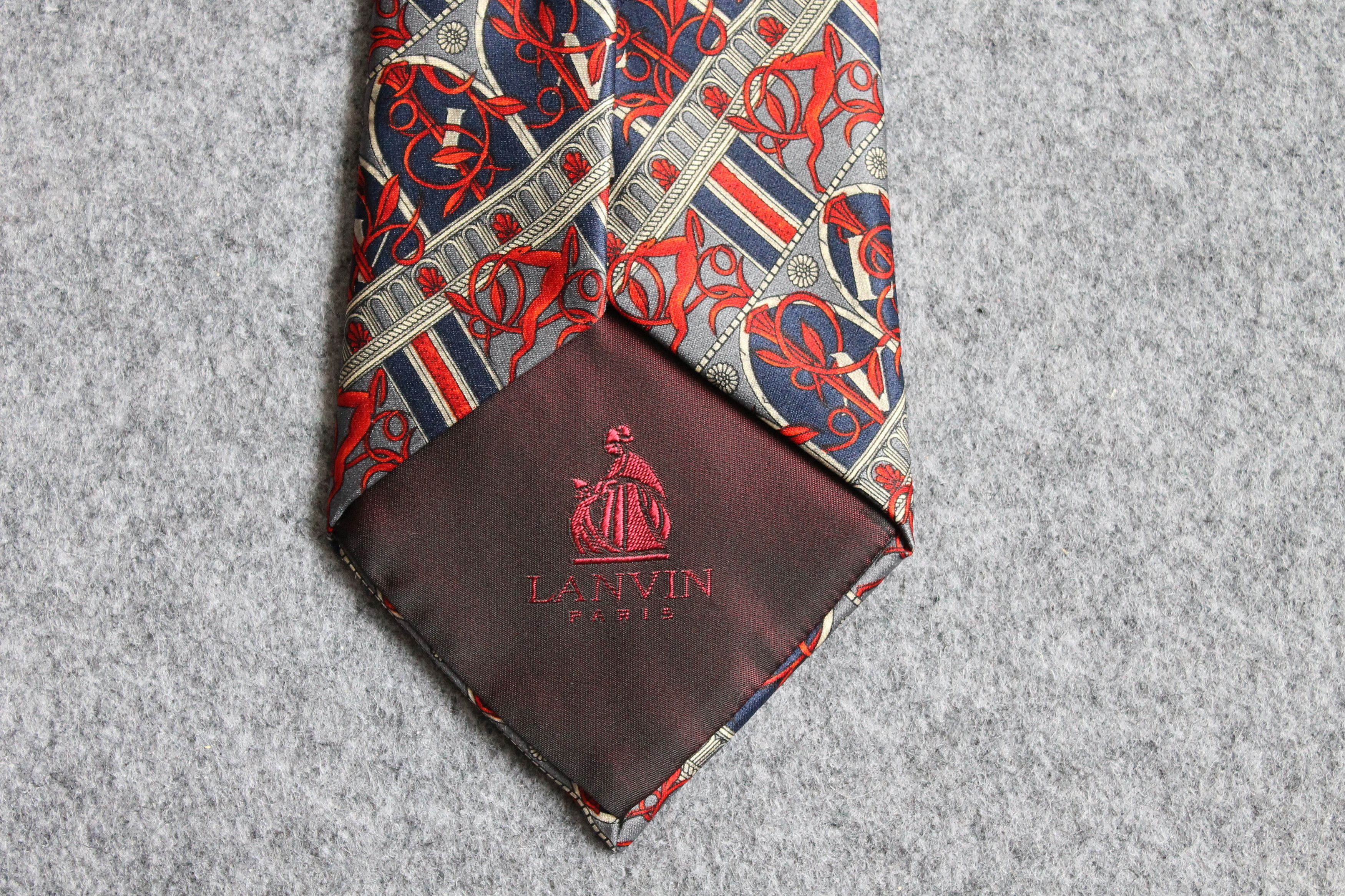 Lanvin Mens Lanvin Paris Ties Size ONE SIZE - 2 Thumbnail