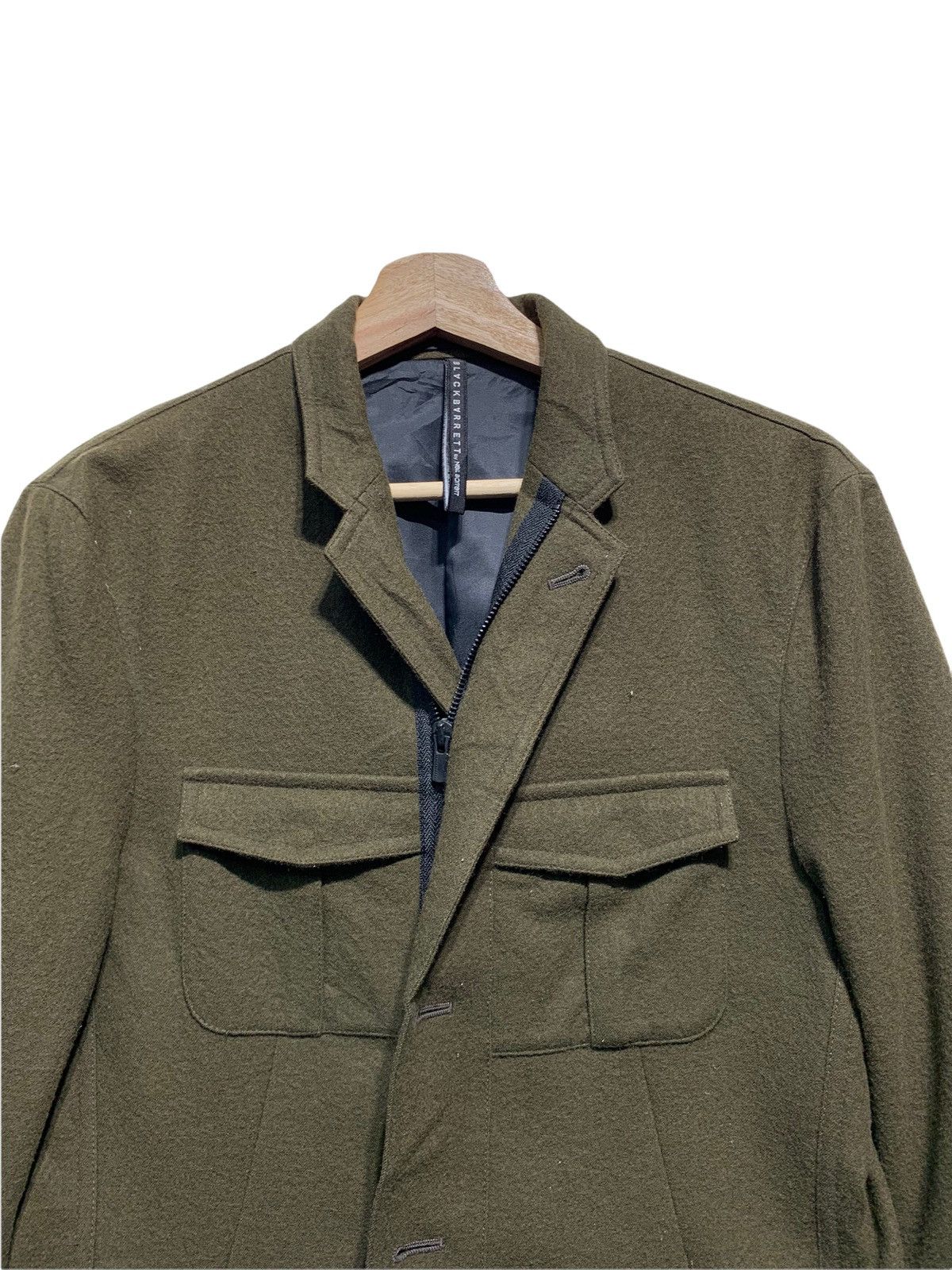Neil Barrett 🔥NEIL BARRET BLCKBARRET WOOL UTILITY JACKETS Size US M / EU 48-50 / 2 - 4 Thumbnail