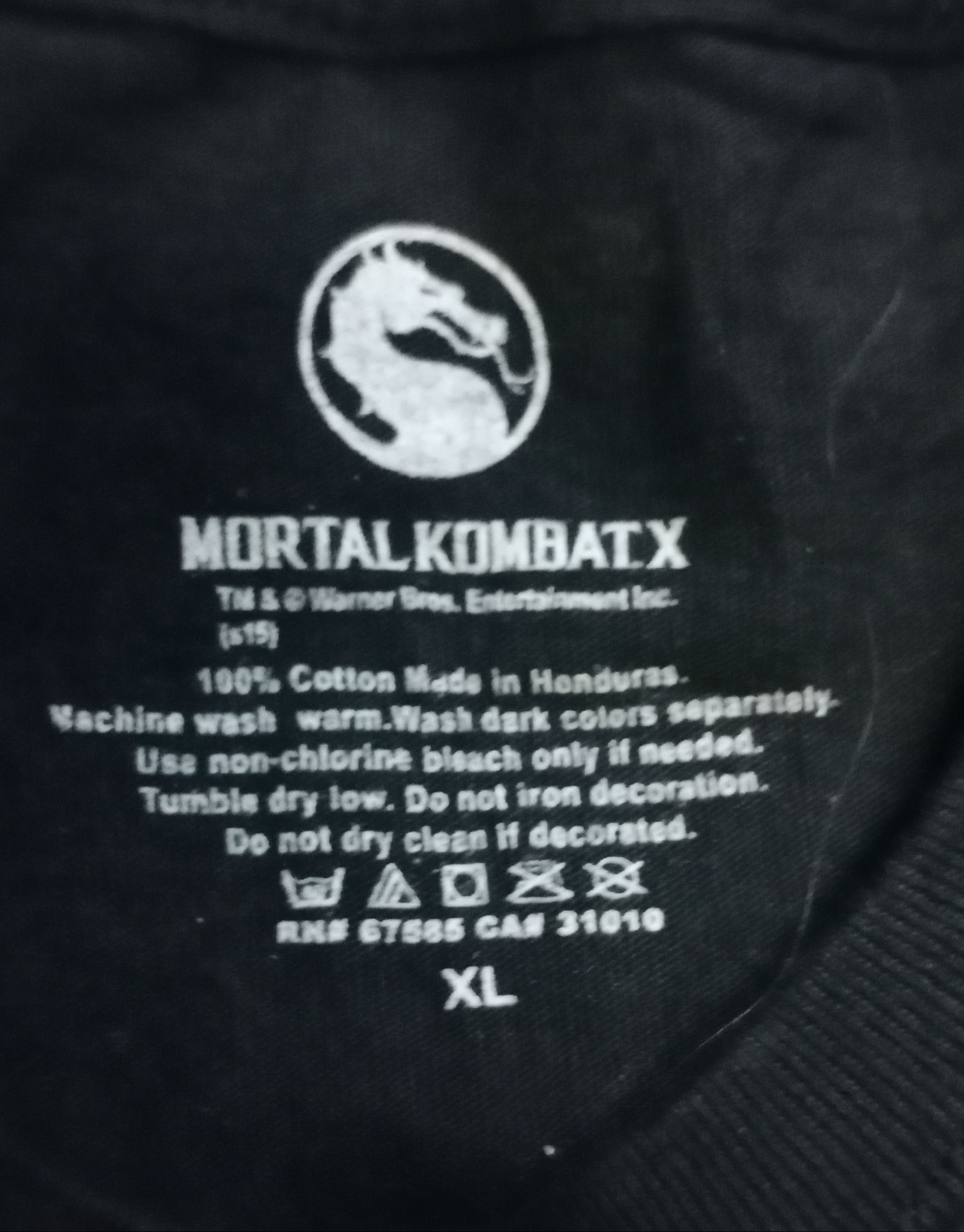 Other Mortal Kombat X Warner Bros Movie/Games tees Size US XL / EU 56 / 4 - 5 Thumbnail