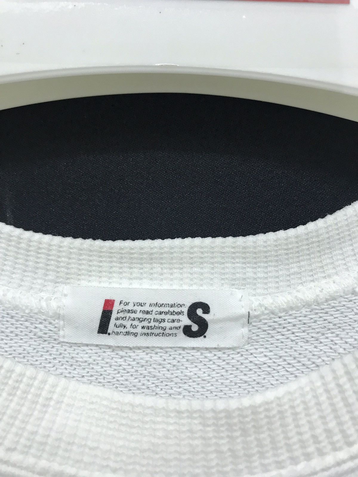 Issey Miyake × Tsumori Chisato Rare 80s Issey Sport White Sweatshirt Dinosaurs 4🟩7 Size US M / EU 48-50 / 2 - 6 Thumbnail