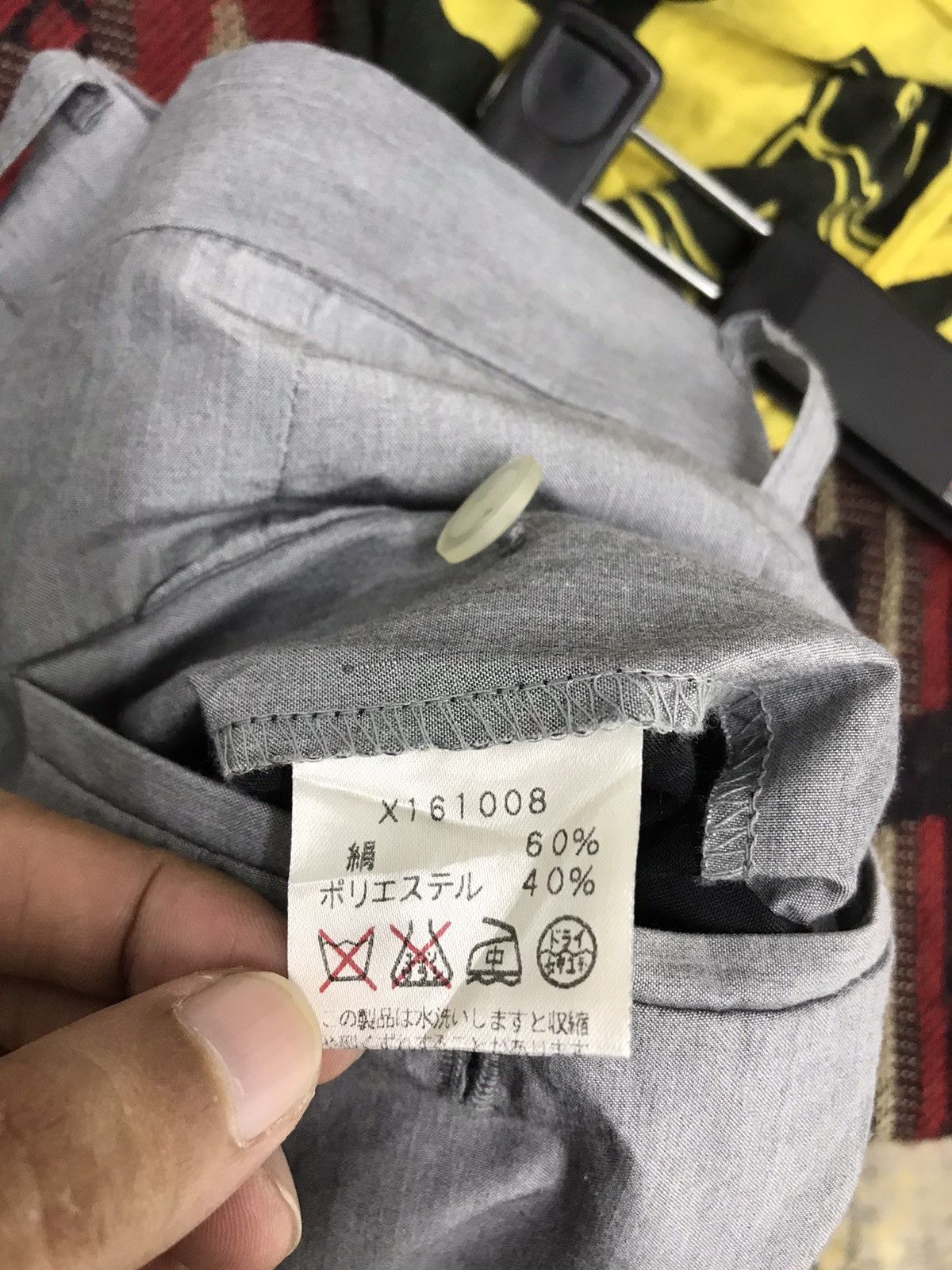 Yohji Yamamoto Vtg 90s Yohji Yamamoto x Durban x AAR Thin Trouser 3🟦4 Size US 28 / EU 44 - 9 Thumbnail