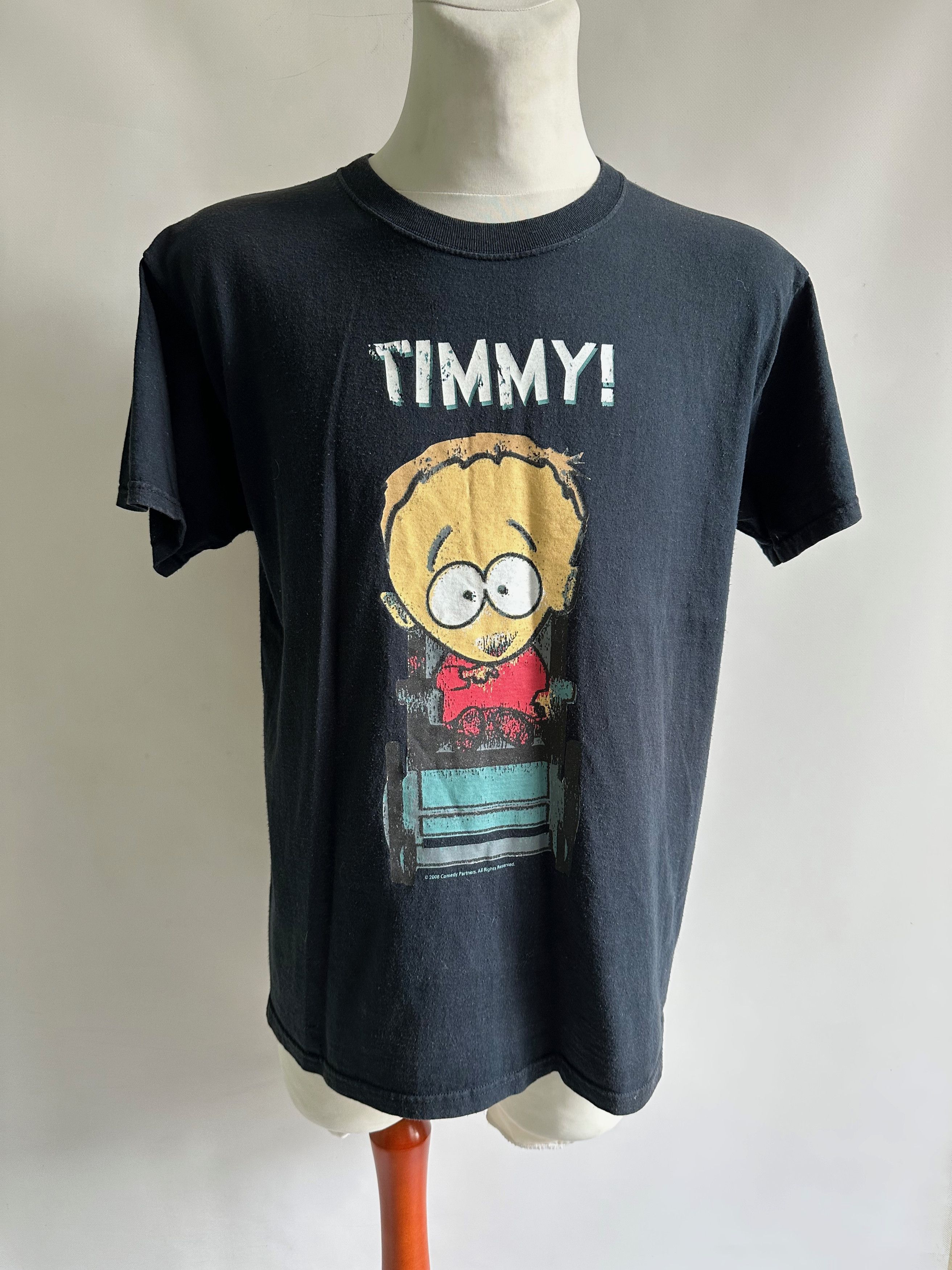 Vintage 2008 South Park Timmy Comedy Partners Heavy tee sunfaded Size US L / EU 52-54 / 3 - 2 Thumbnail
