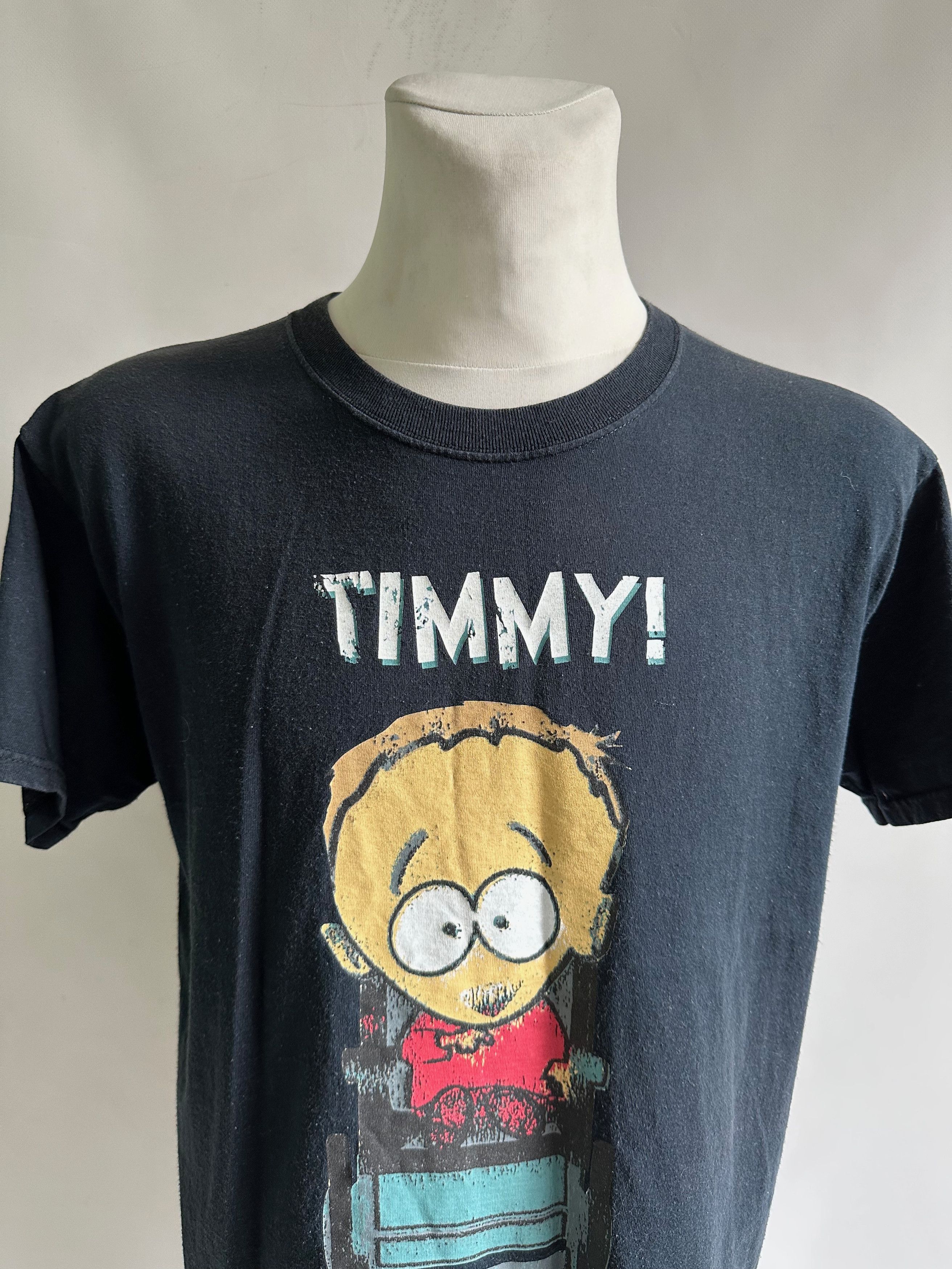Vintage 2008 South Park Timmy Comedy Partners Heavy tee sunfaded Size US L / EU 52-54 / 3 - 5 Thumbnail