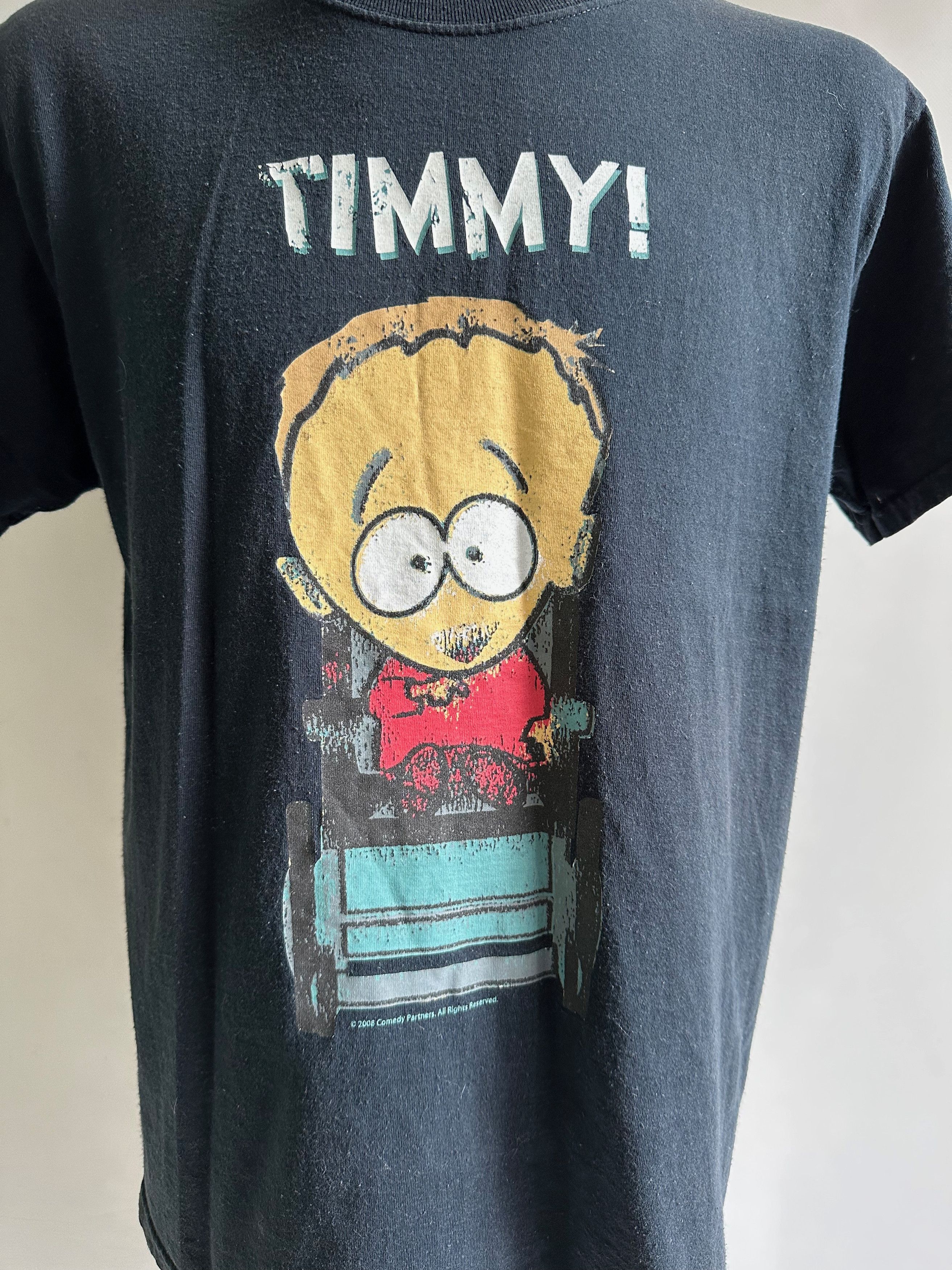 Vintage 2008 South Park Timmy Comedy Partners Heavy tee sunfaded Size US L / EU 52-54 / 3 - 4 Thumbnail
