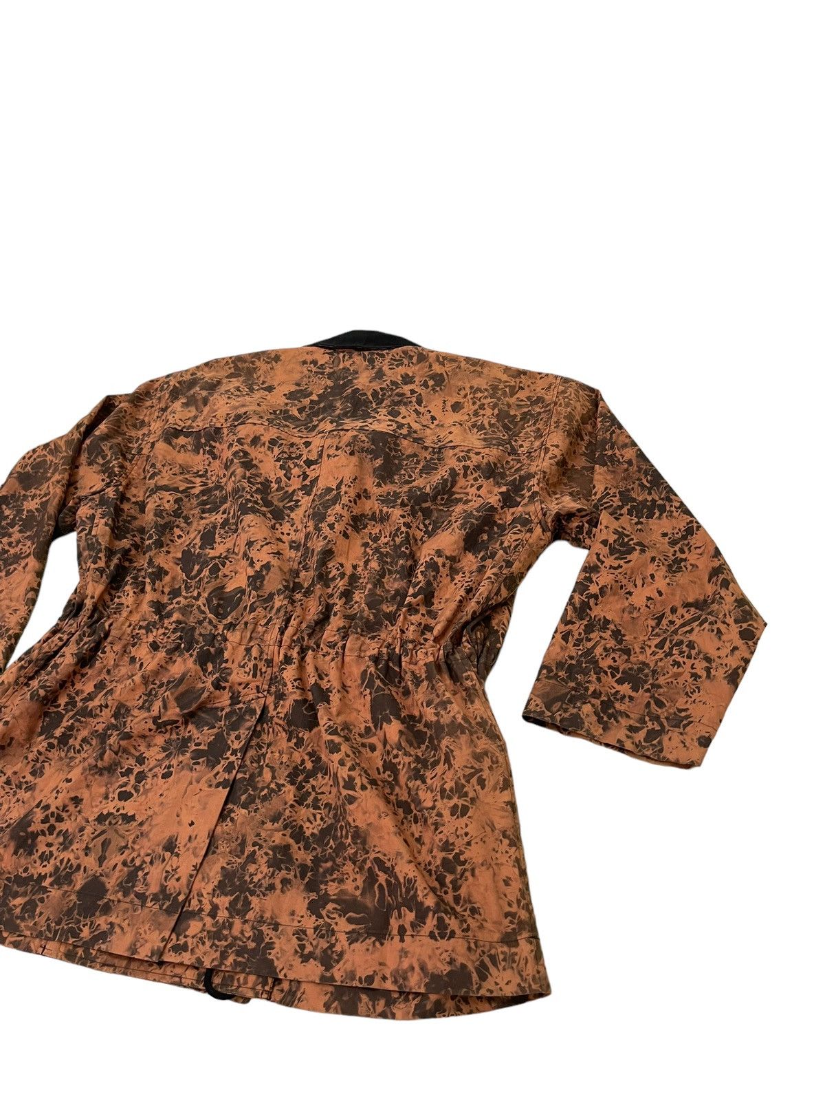 Issey Miyake Full Tie Dye Fire Issey Miyake Over Coat Double Breast 48🟩 Size US XXL / EU 58 / 5 - 15 Thumbnail