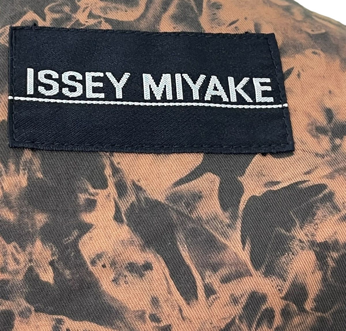 Issey Miyake Full Tie Dye Fire Issey Miyake Over Coat Double Breast 48🟩 Size US XXL / EU 58 / 5 - 12 Thumbnail
