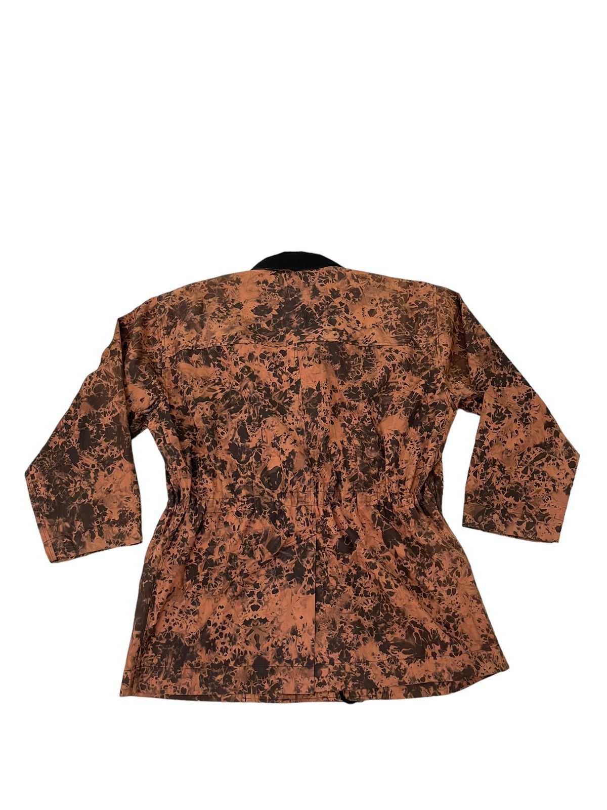 Issey Miyake Full Tie Dye Fire Issey Miyake Over Coat Double Breast 48🟩 Size US XXL / EU 58 / 5 - 13 Thumbnail