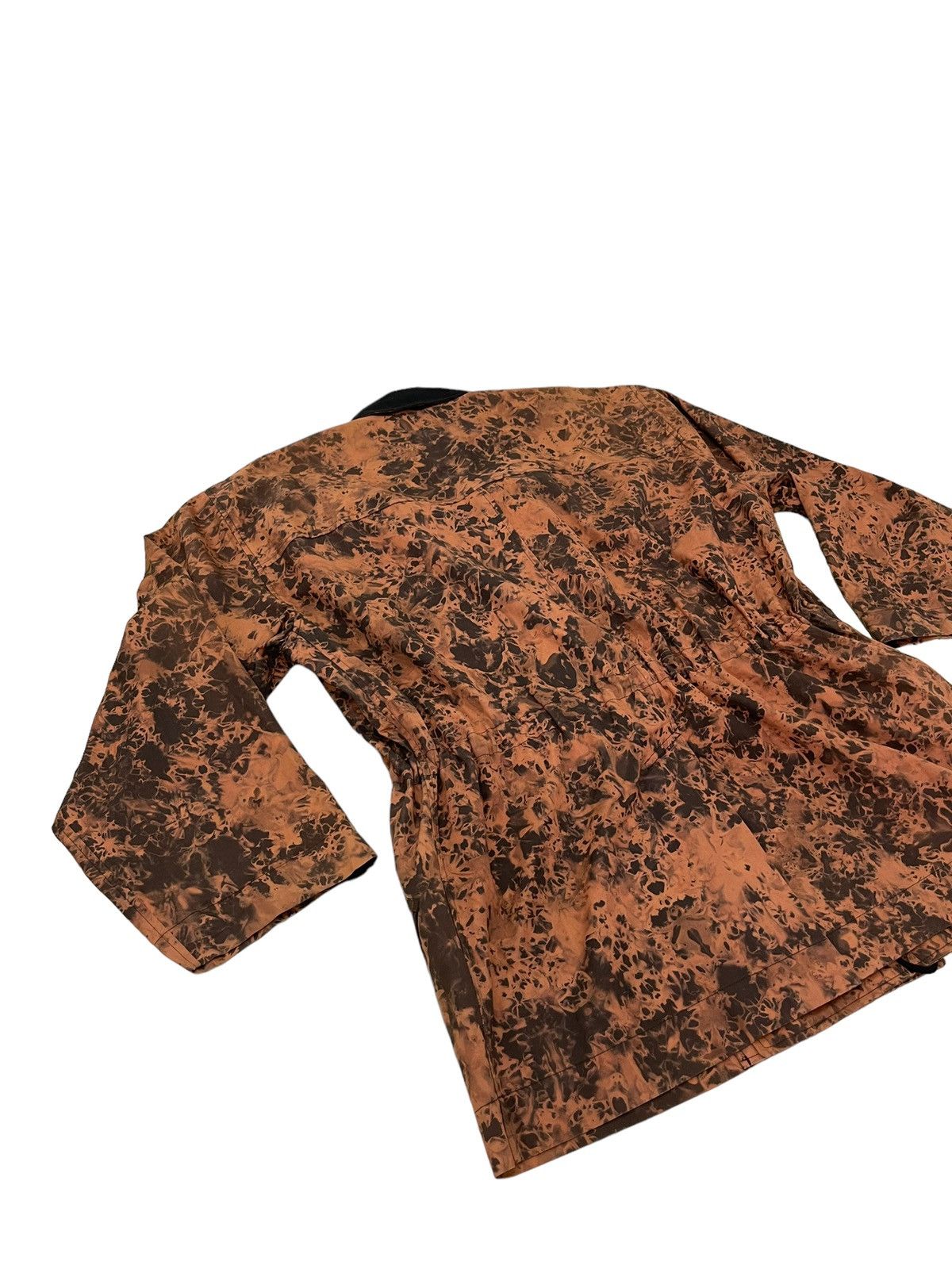 Issey Miyake Full Tie Dye Fire Issey Miyake Over Coat Double Breast 48🟩 Size US XXL / EU 58 / 5 - 14 Thumbnail