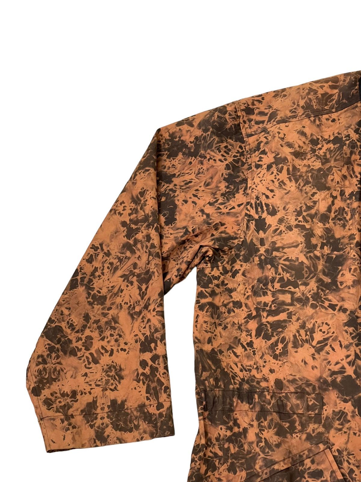 Issey Miyake Full Tie Dye Fire Issey Miyake Over Coat Double Breast 48🟩 Size US XXL / EU 58 / 5 - 8 Thumbnail