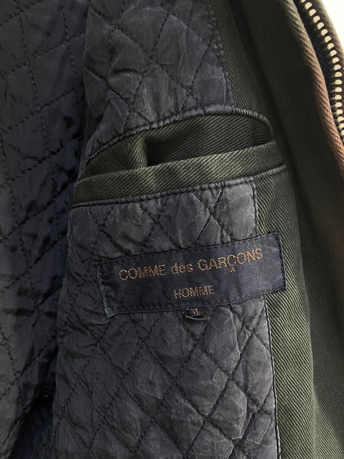 Comme des Garcons Homme Plus × Rei Kawakubo Comme Des Garçons Ad94 Long Jacket/Parka Jacket Nice Design Size US M / EU 48-50 / 2 - 3 Thumbnail