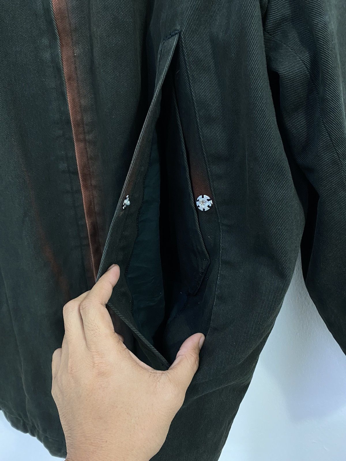 Comme des Garcons Homme Plus × Rei Kawakubo Comme Des Garçons Ad94 Long Jacket/Parka Jacket Nice Design Size US M / EU 48-50 / 2 - 7 Thumbnail