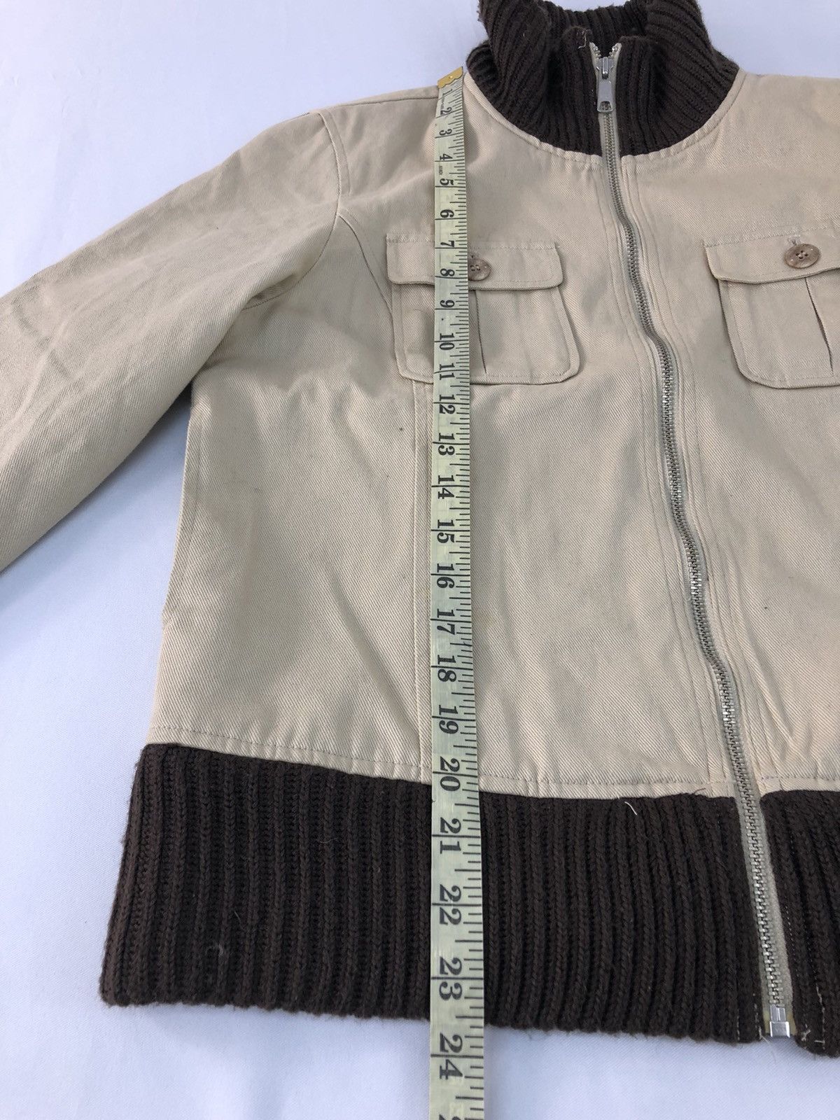 Designer × MCM 90s MCM Legere Shearling Multipocket Zipper Jacket Size S / US 4 / IT 40 - 11 Thumbnail