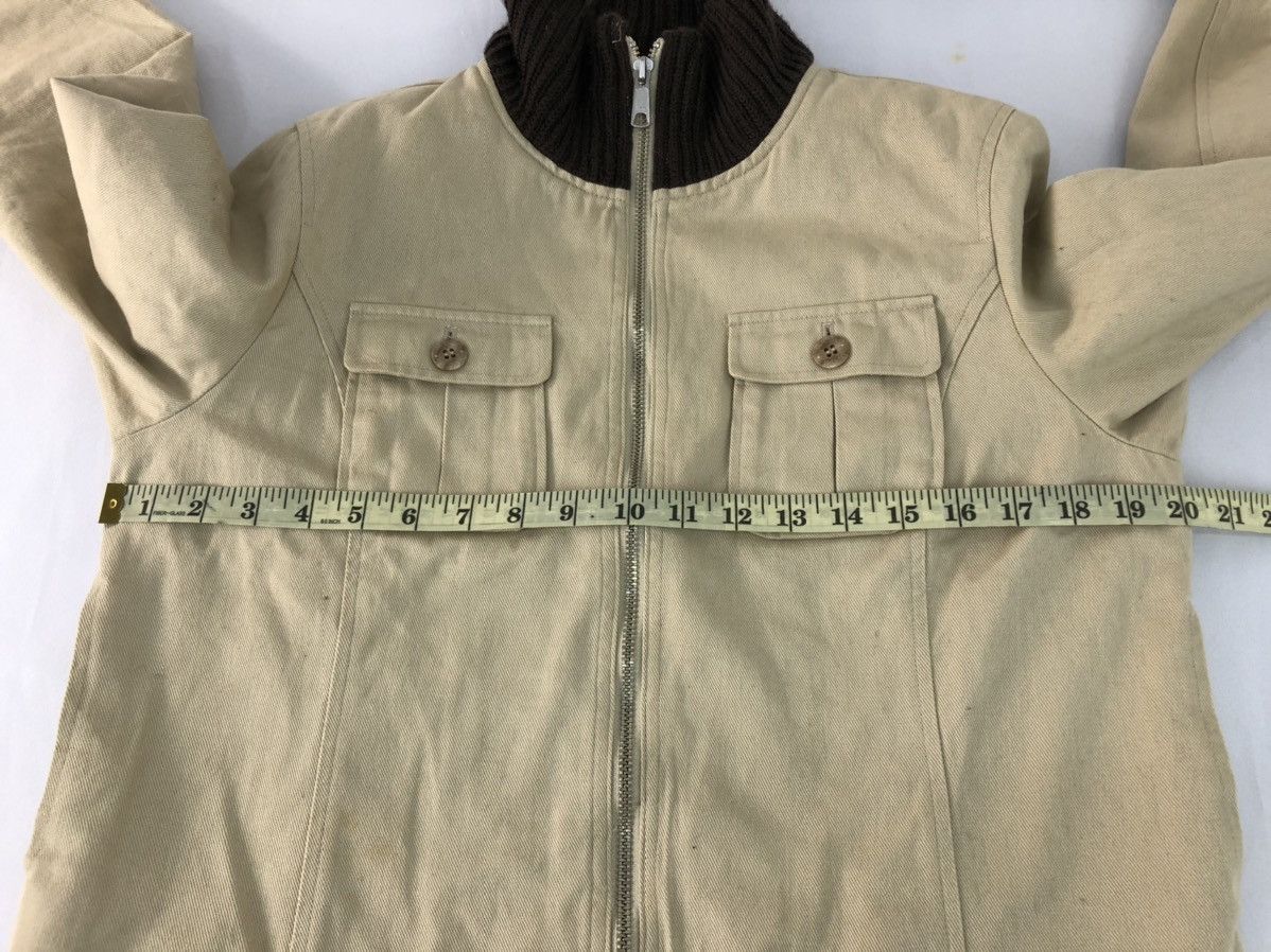 Designer × MCM 90s MCM Legere Shearling Multipocket Zipper Jacket Size S / US 4 / IT 40 - 10 Thumbnail