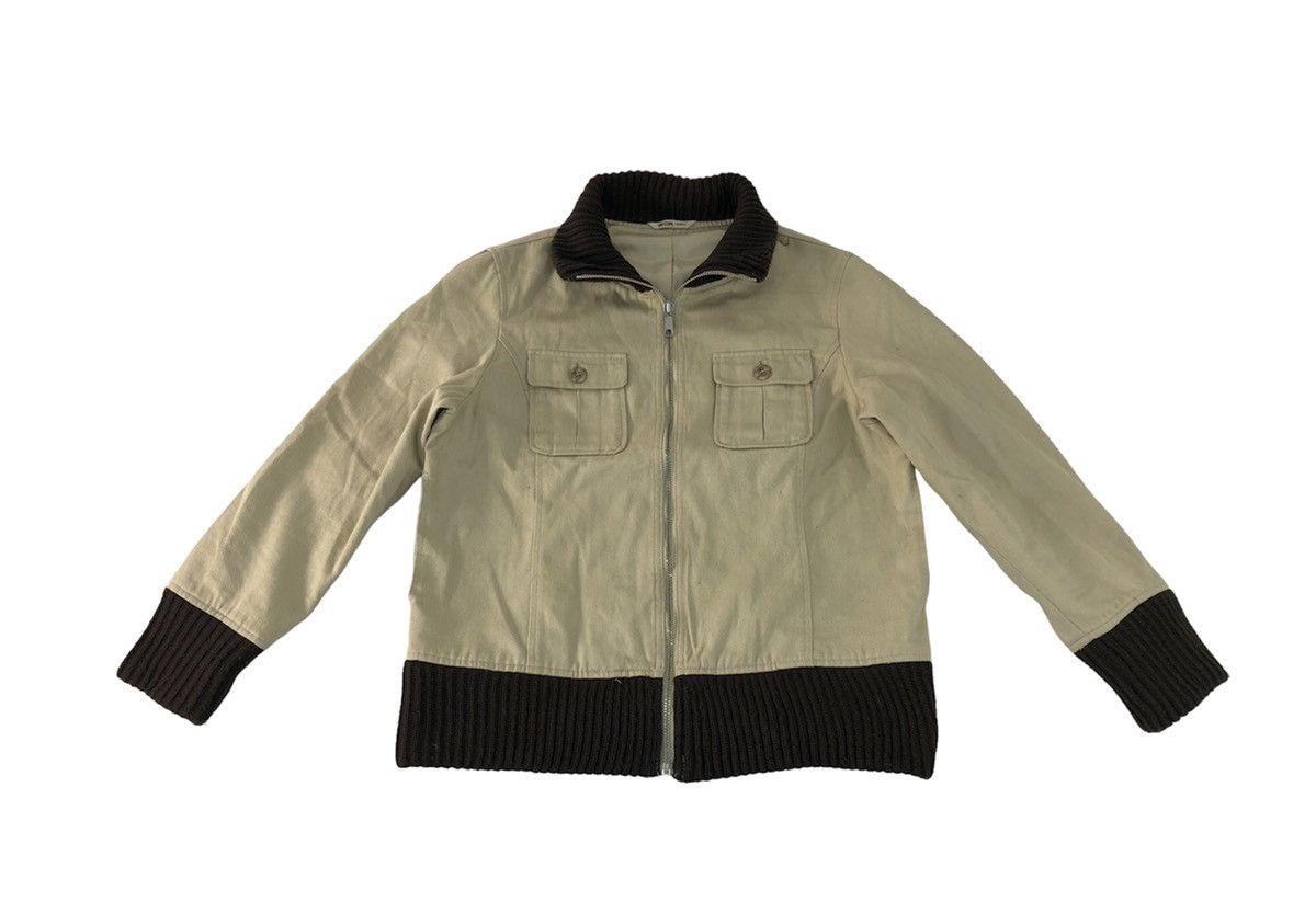 Designer × MCM 90s MCM Legere Shearling Multipocket Zipper Jacket Size S / US 4 / IT 40 - 1 Thumbnail