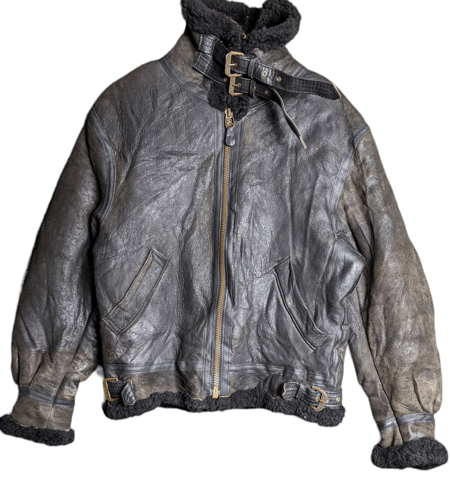 Avirex AVIREX VINTAGE 1986 B3 AIR FORCE LEATHER JACKET Size US M / EU 48-50 / 2 - 1 Thumbnail