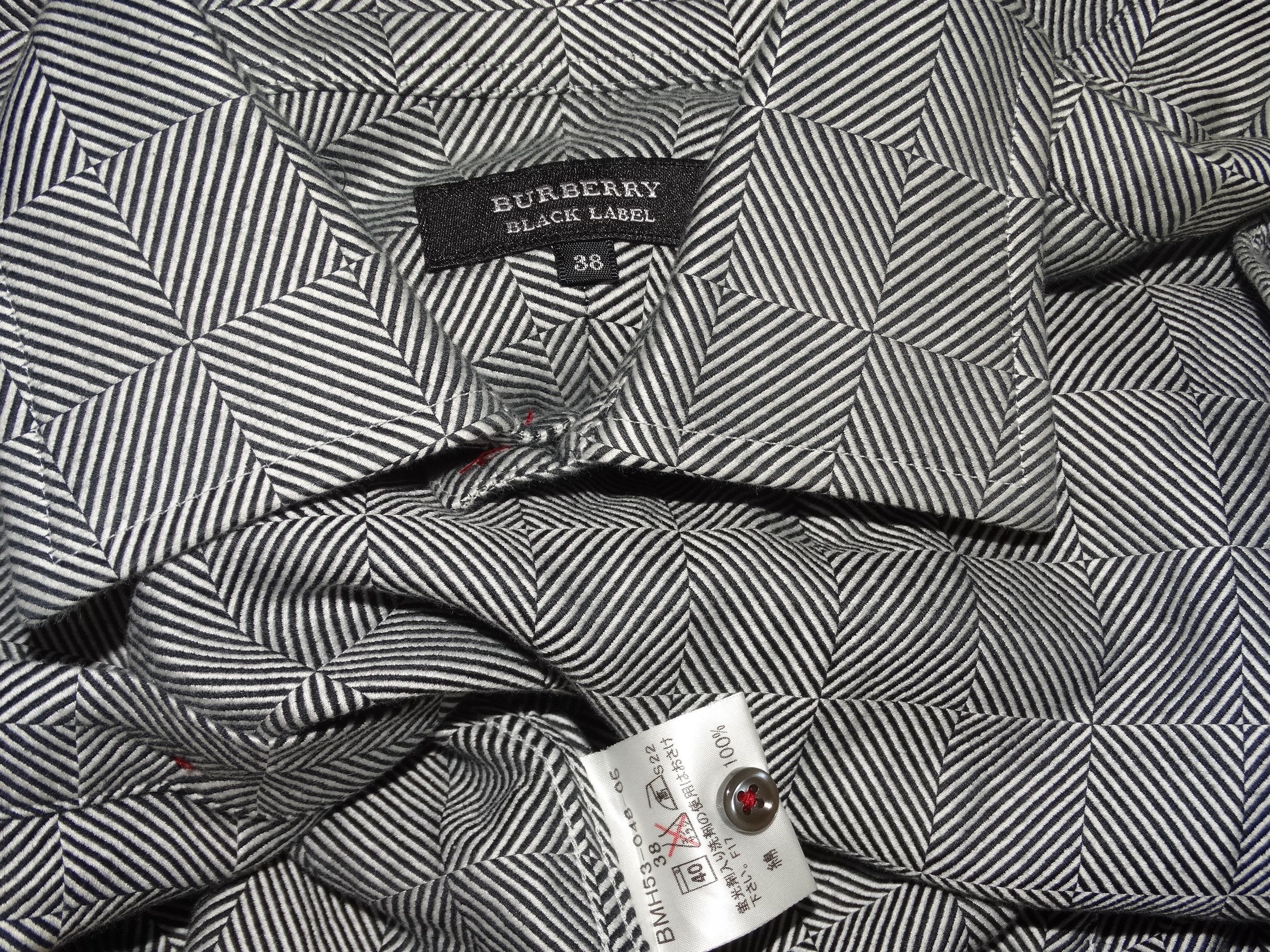 Burberry × Burberry Prorsum × Flannel U7 Burberry damier monogram formal slim shirt 38 M Size US M / EU 48-50 / 2 - 3 Thumbnail