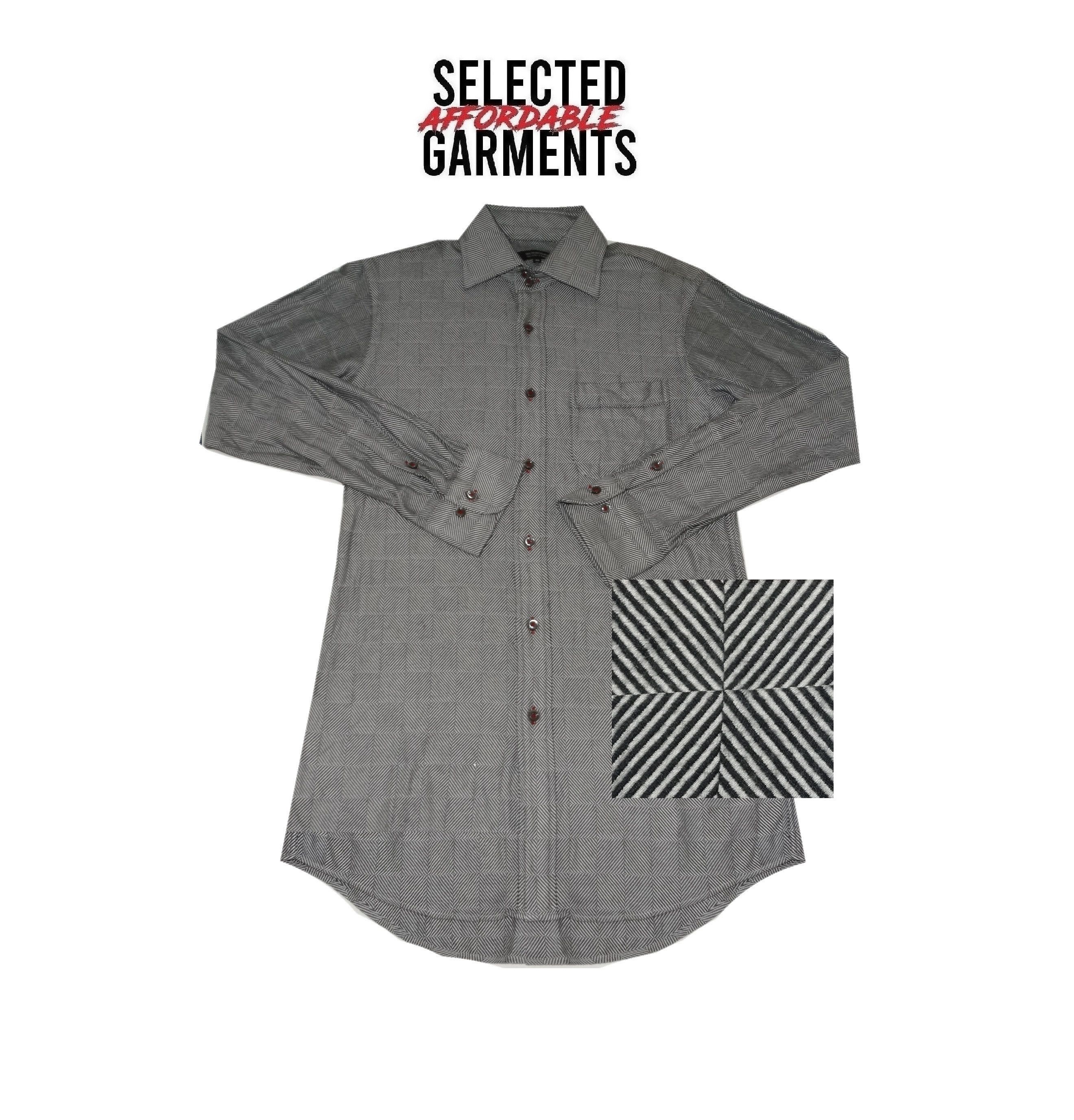 Burberry × Burberry Prorsum × Flannel U7 Burberry damier monogram formal slim shirt 38 M Size US M / EU 48-50 / 2 - 1 Thumbnail