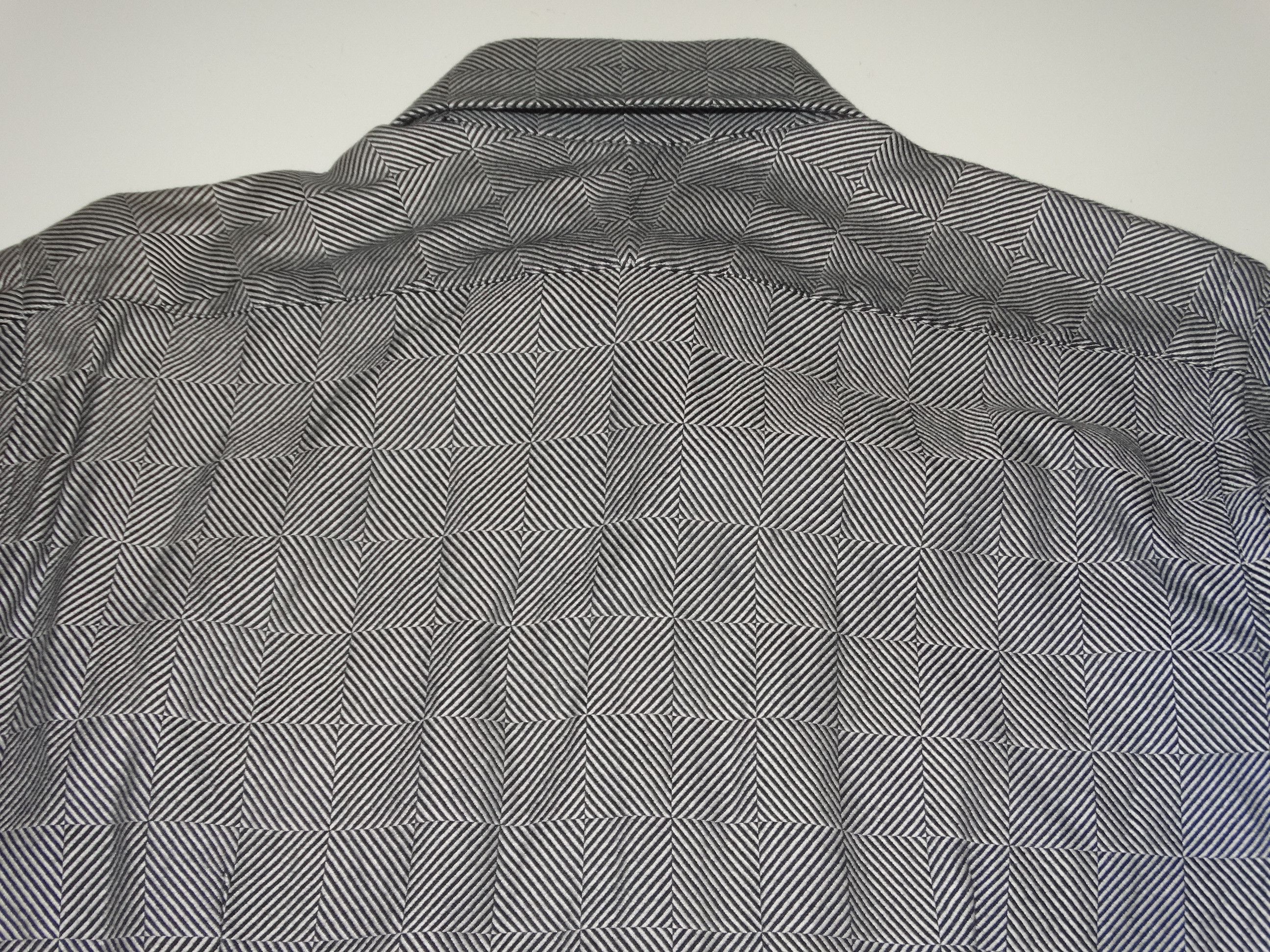 Burberry × Burberry Prorsum × Flannel U7 Burberry damier monogram formal slim shirt 38 M Size US M / EU 48-50 / 2 - 9 Thumbnail