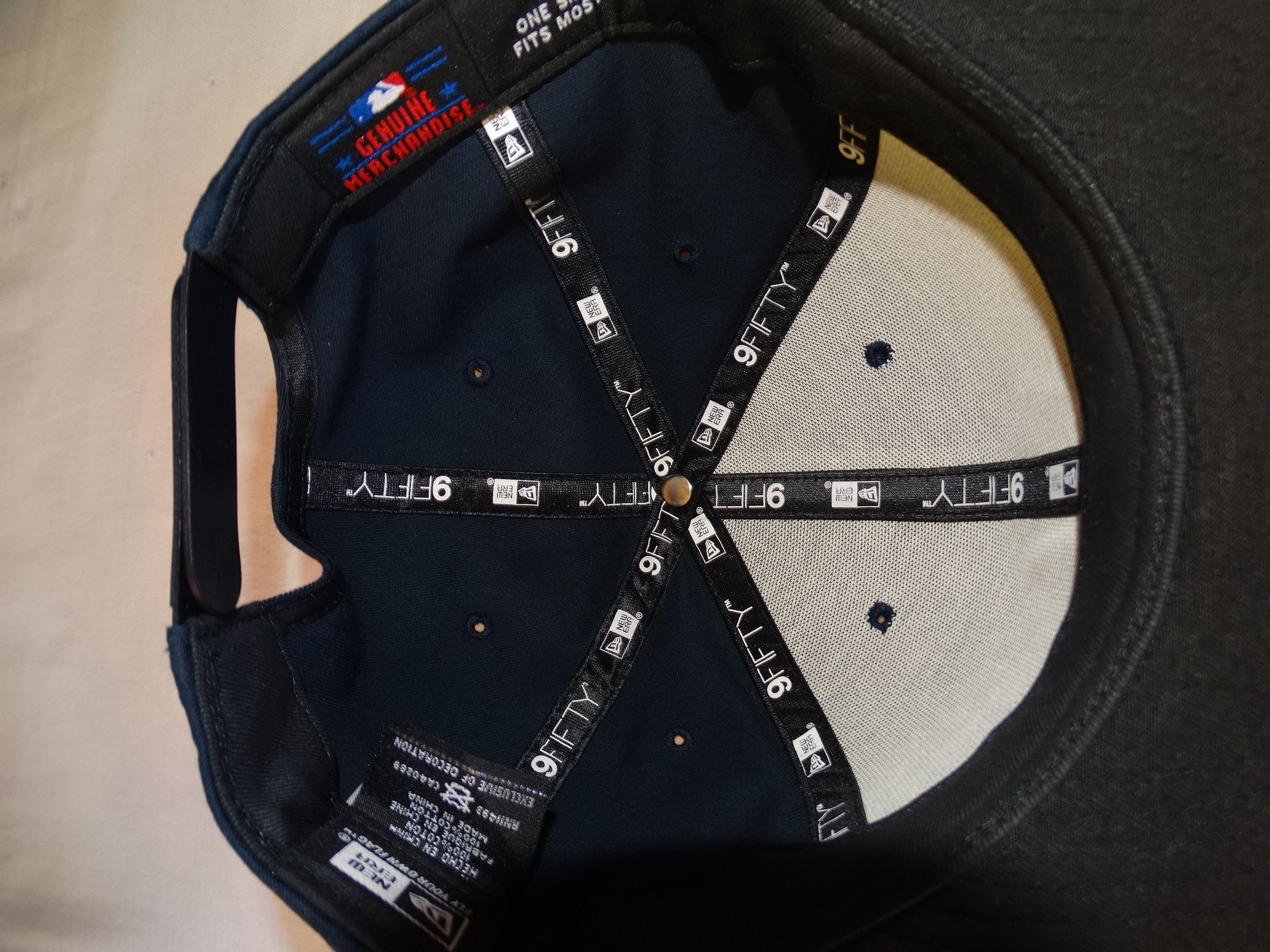 New Era × New York Yankees New Era NY yankees mlb snap back cap navy camo free size Size ONE SIZE - 4 Thumbnail