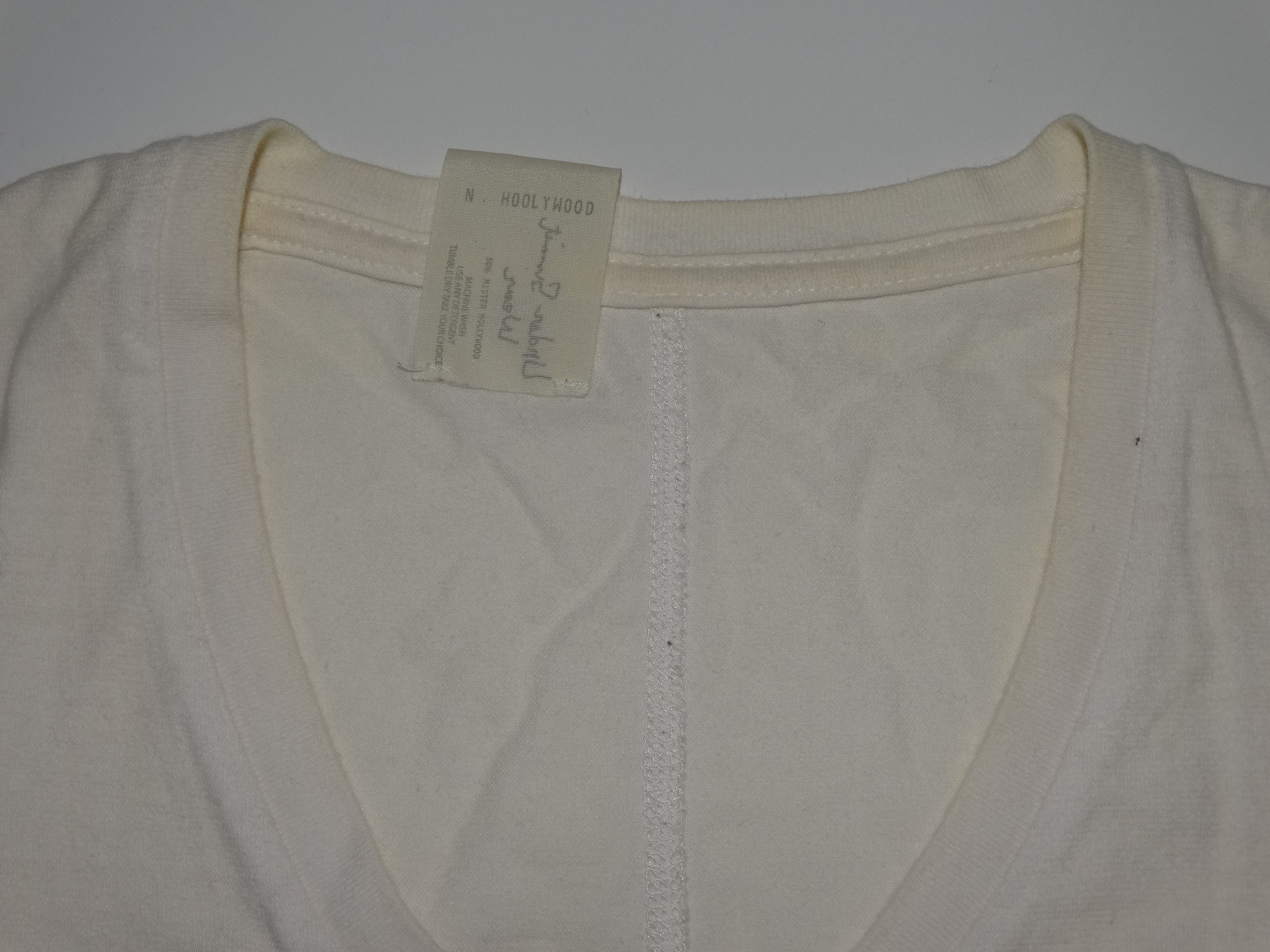 Japanese Brand × N.Hoolywood N54 N Hoolywood Double Pocket white tee neck S Size US S / EU 44-46 / 1 - 8 Thumbnail