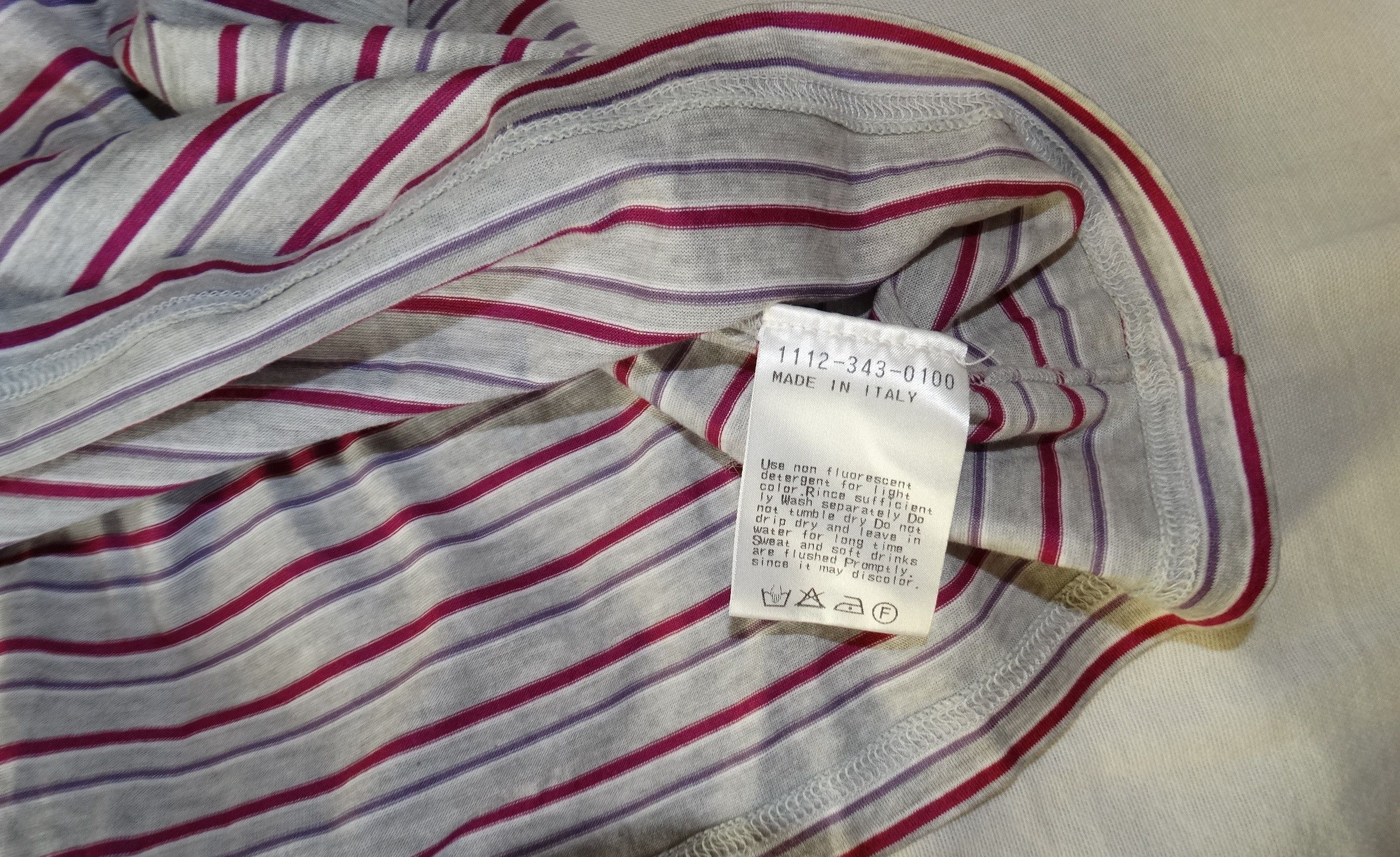 BEAUTY&YOUTH × United Arrows X21 United Arrows Tokyo Stripped stripes tee XS/S sleeve 3/4 Size US S / EU 44-46 / 1 - 4 Thumbnail