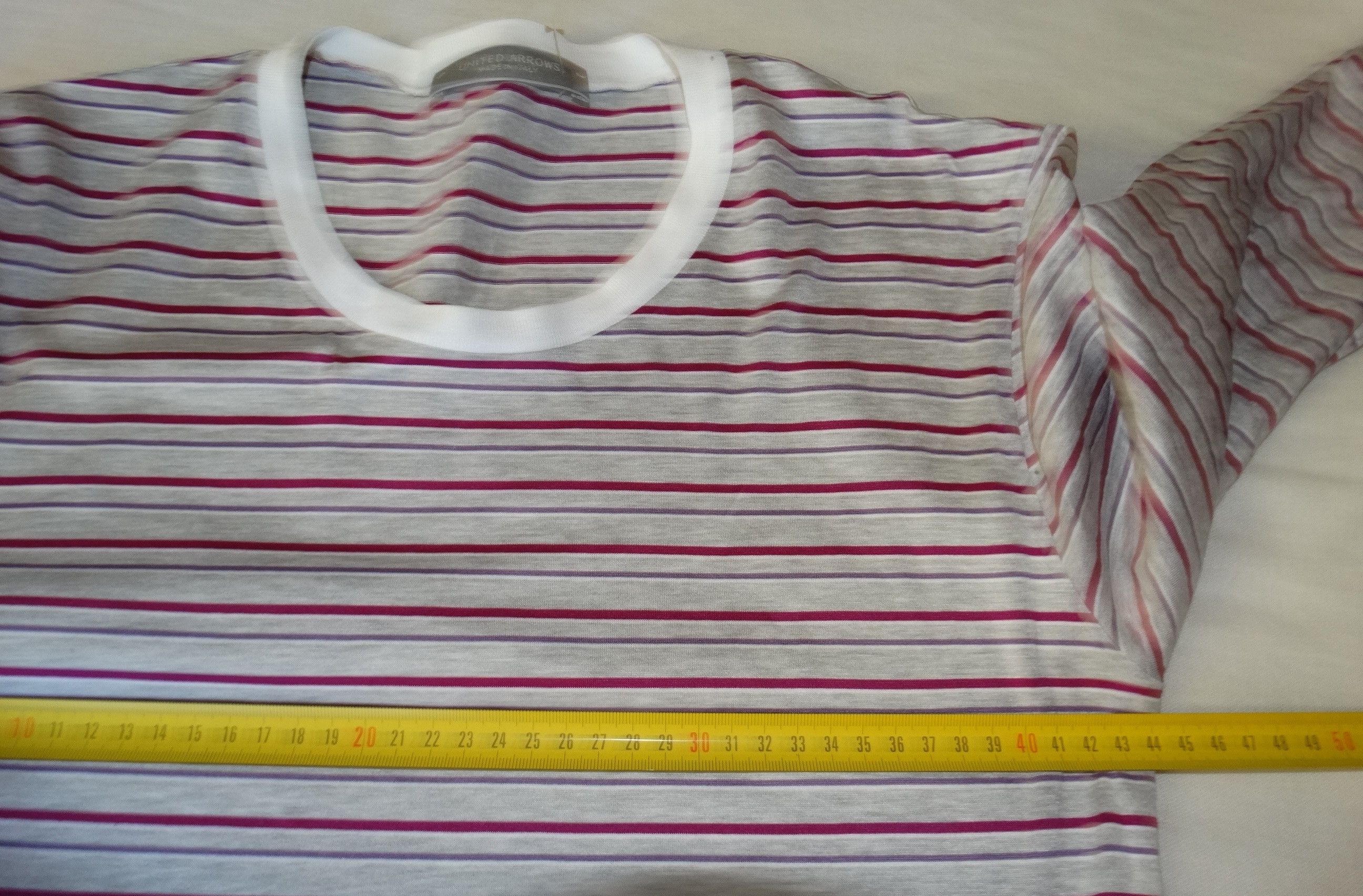 BEAUTY&YOUTH × United Arrows X21 United Arrows Tokyo Stripped stripes tee XS/S sleeve 3/4 Size US S / EU 44-46 / 1 - 7 Thumbnail
