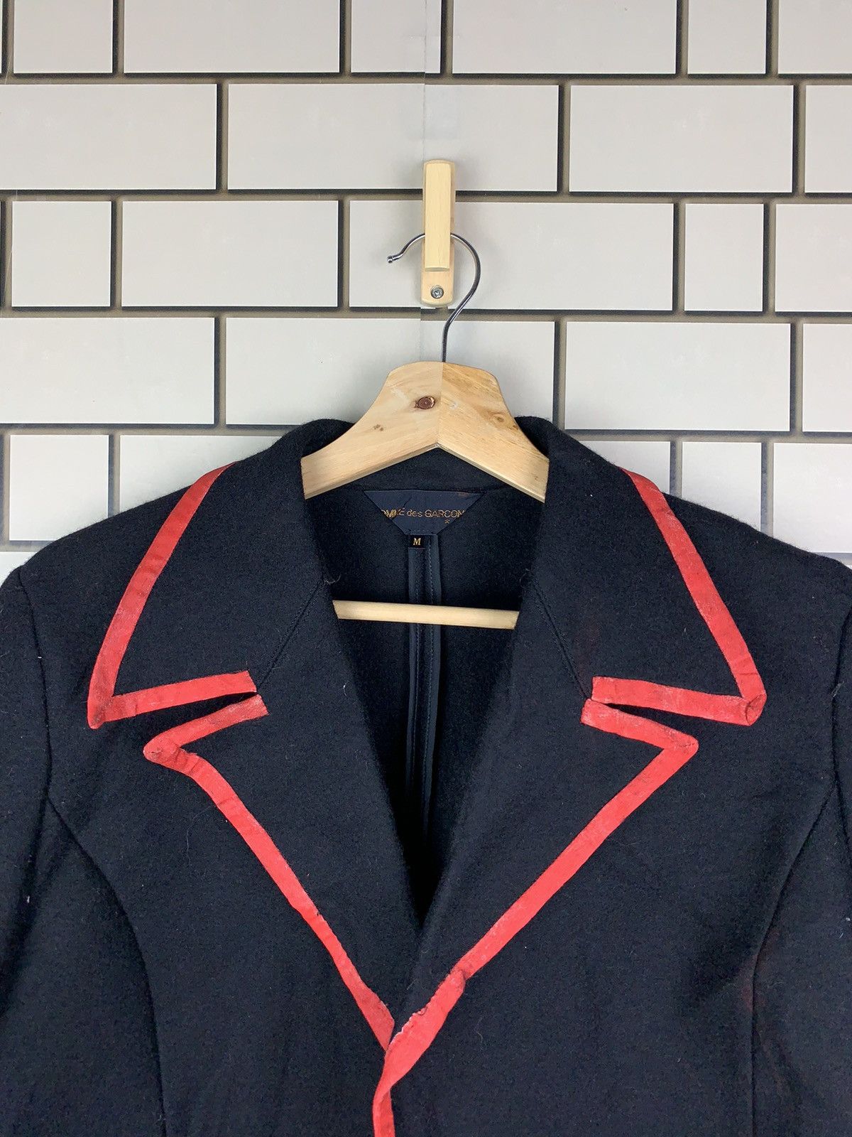 Comme des Garcons × Japanese Brand × Vintage Japanese Brand Comme des garçons Cropped Jacket Size M / US 6-8 / IT 42-44 - 2 Thumbnail