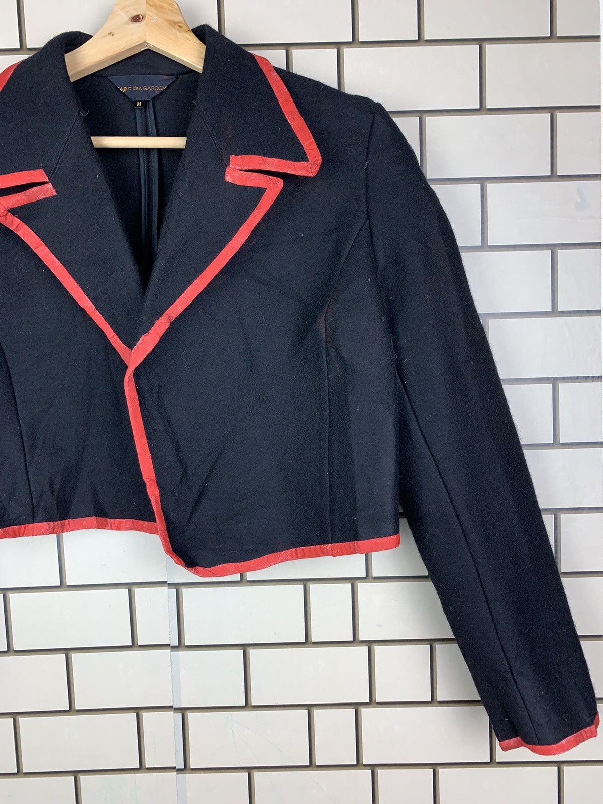 Comme des Garcons × Japanese Brand × Vintage Japanese Brand Comme des garçons Cropped Jacket Size M / US 6-8 / IT 42-44 - 4 Thumbnail
