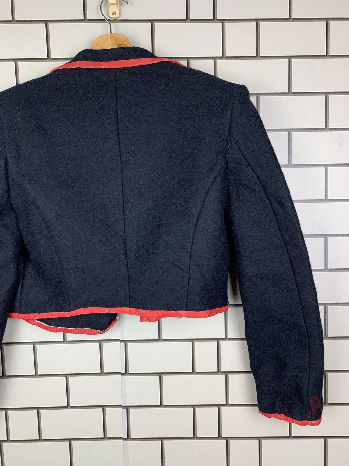 Comme des Garcons × Japanese Brand × Vintage Japanese Brand Comme des garçons Cropped Jacket Size M / US 6-8 / IT 42-44 - 9 Thumbnail