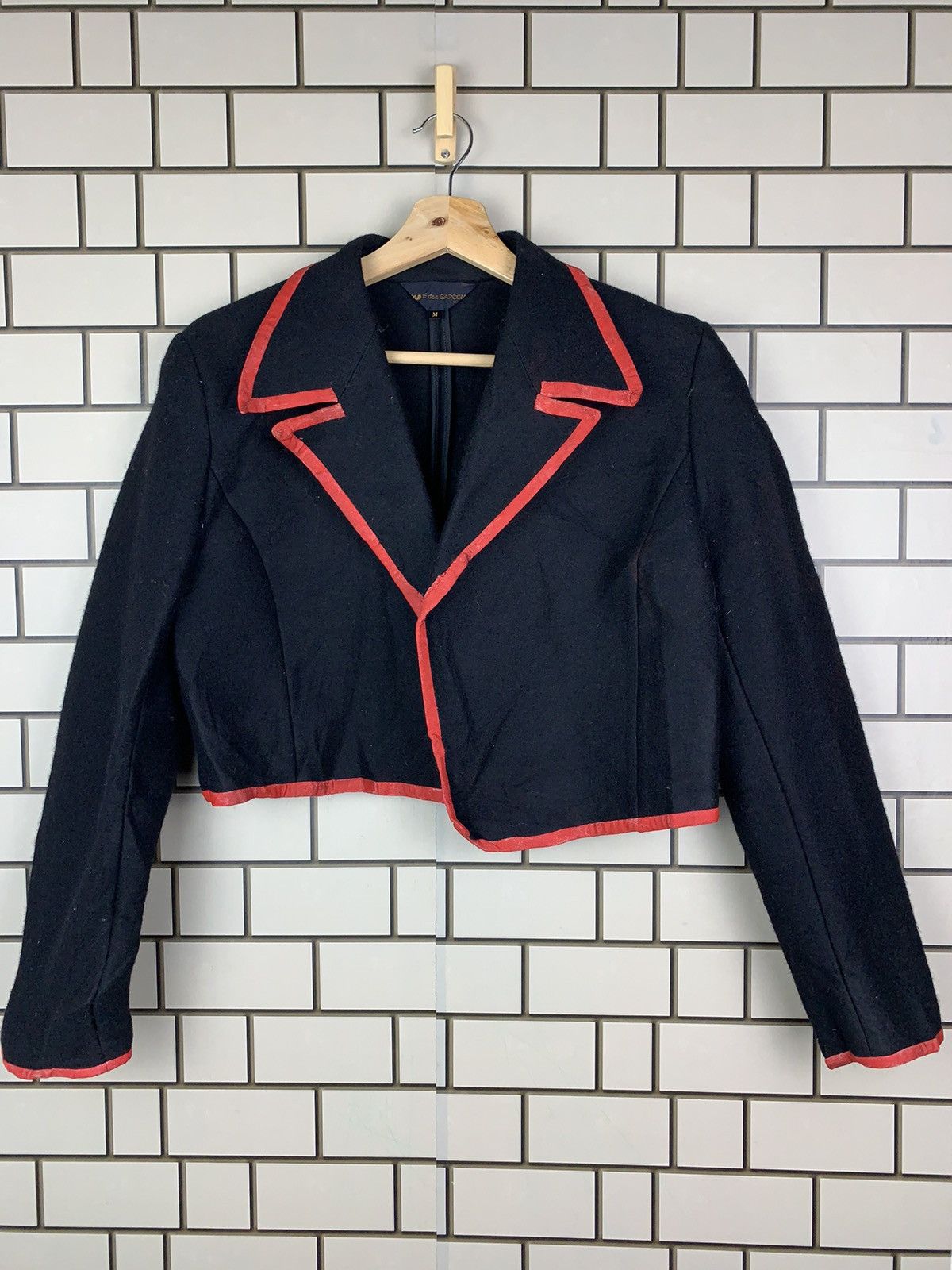 Comme des Garcons × Japanese Brand × Vintage Japanese Brand Comme des garçons Cropped Jacket Size M / US 6-8 / IT 42-44 - 1 Thumbnail