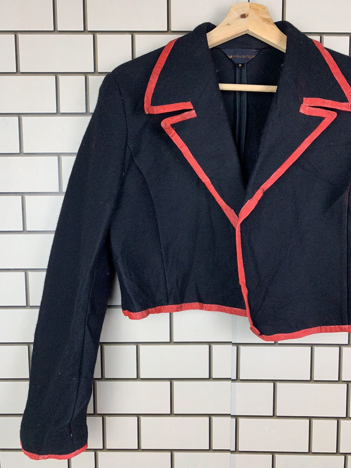 Comme des Garcons × Japanese Brand × Vintage Japanese Brand Comme des garçons Cropped Jacket Size M / US 6-8 / IT 42-44 - 3 Thumbnail