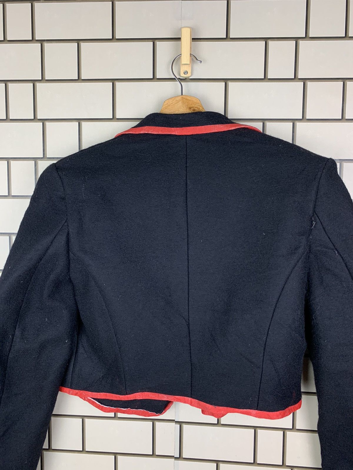 Comme des Garcons × Japanese Brand × Vintage Japanese Brand Comme des garçons Cropped Jacket Size M / US 6-8 / IT 42-44 - 7 Thumbnail