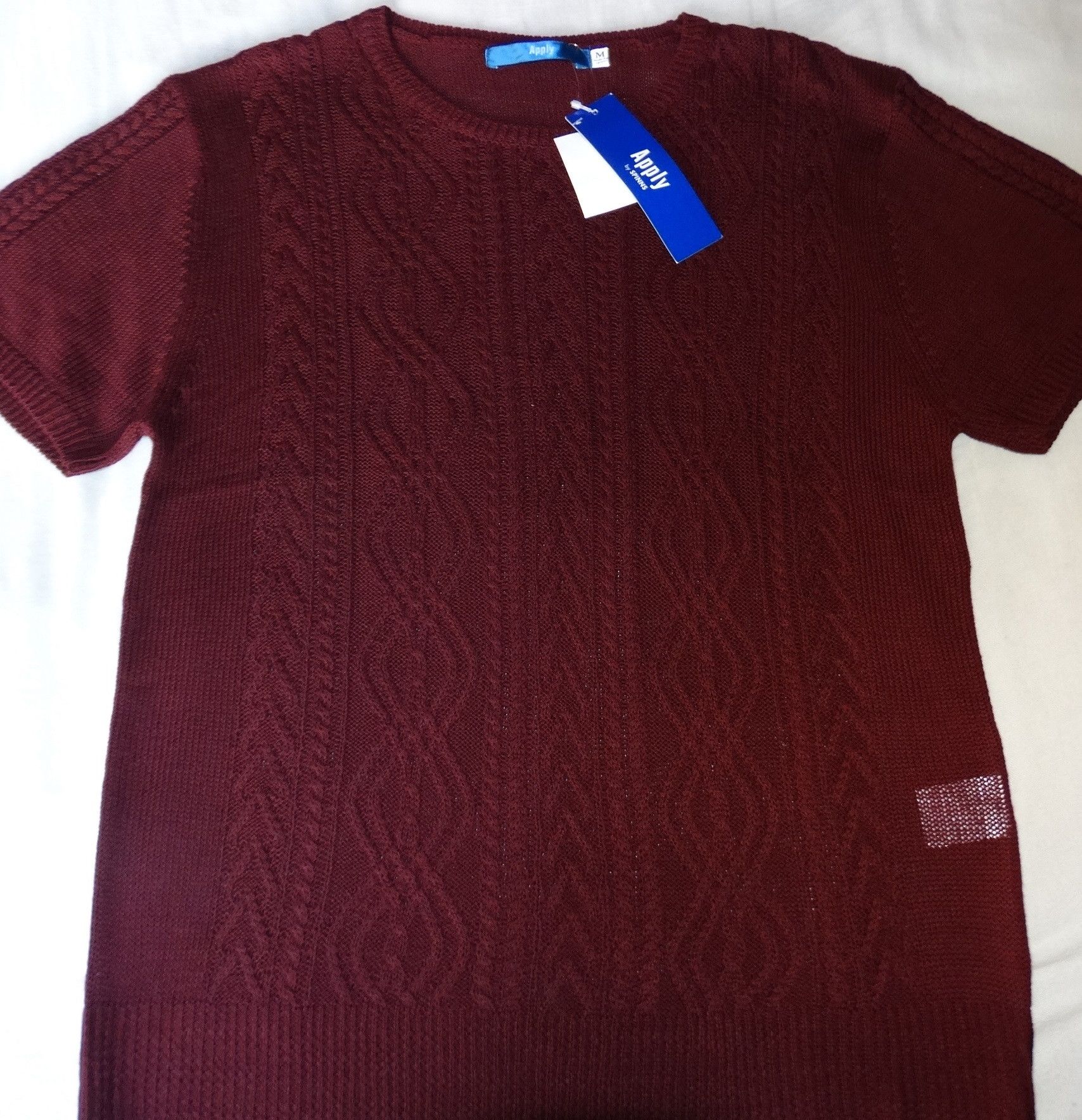 Japanese Brand Q46 Japanese brand braided coton tee m NEW Size US M / EU 48-50 / 2 - 1 Preview