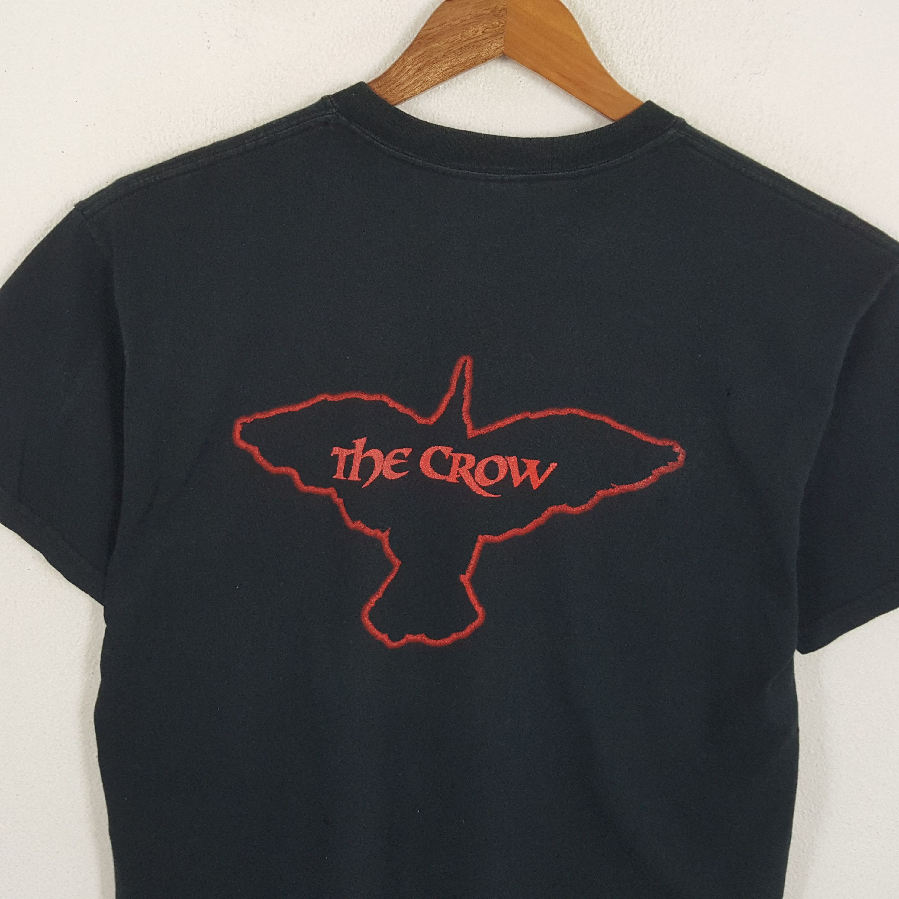 Vintage Vintage THE CROW Action Fantasy Horror Movie T-Shirts Size US L / EU 52-54 / 3 - 4 Thumbnail