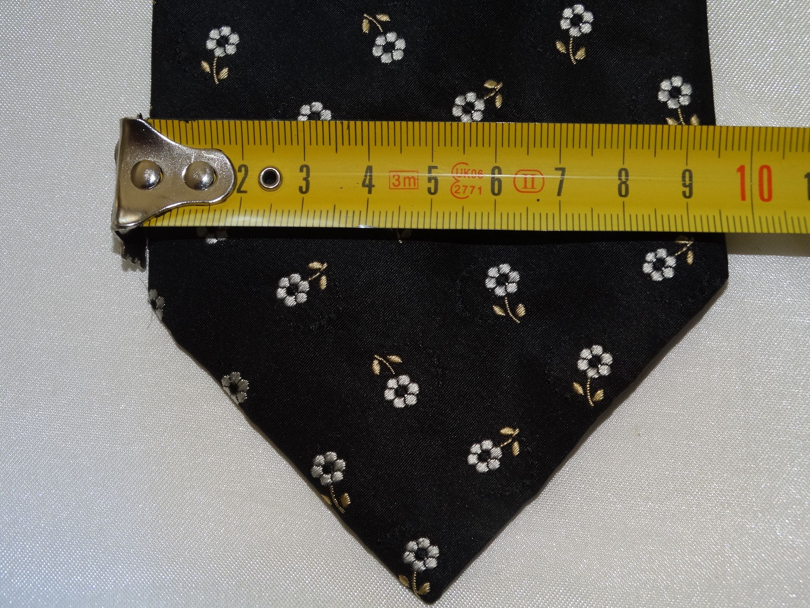 Kenzo T65 Kenzo tie embroidery floral flowers hawaii italian silk Size ONE SIZE - 4 Thumbnail