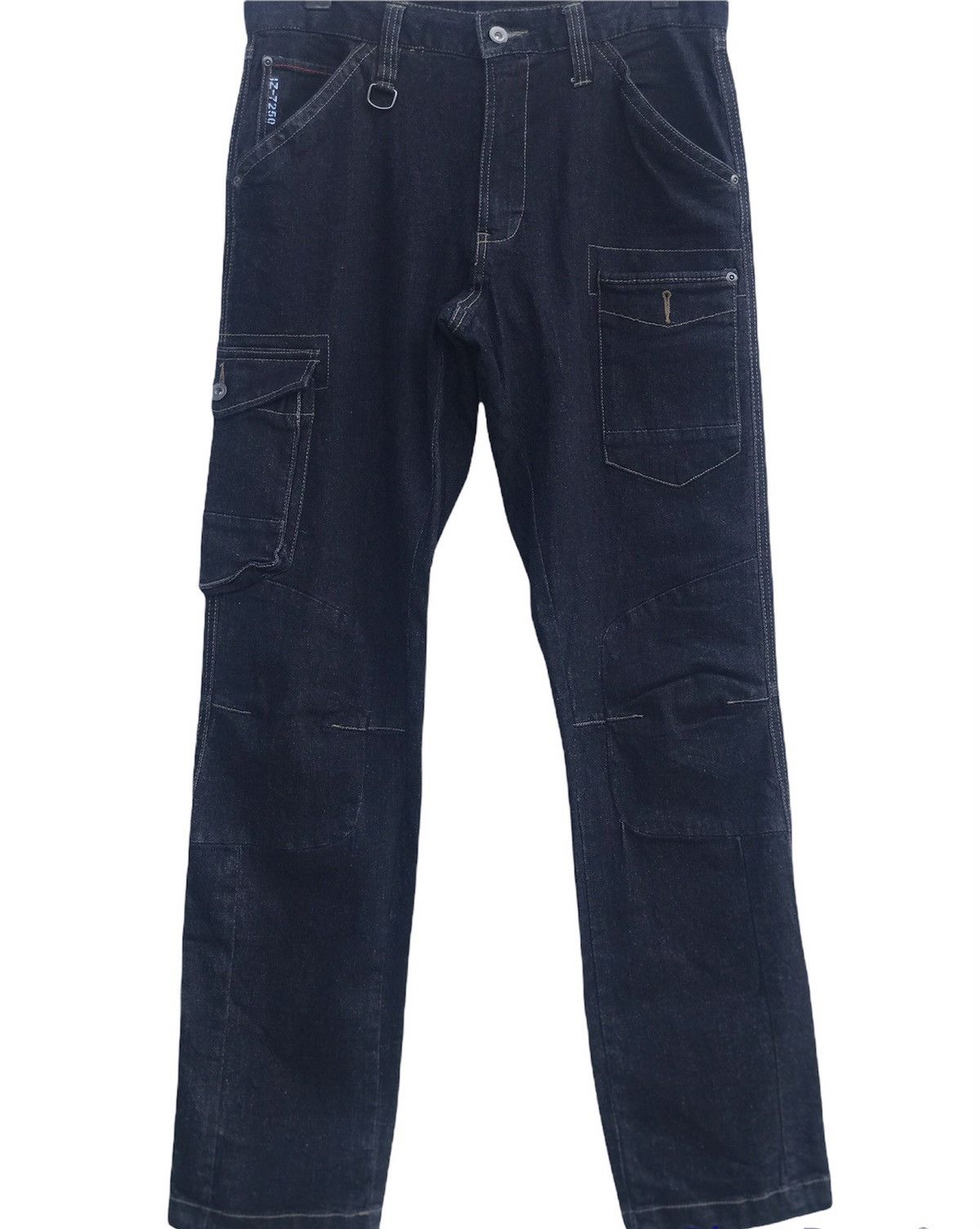 Japanese Brand Denim Jeans Cargo Stretchable Slim Fit Size US 31 - 1 Thumbnail