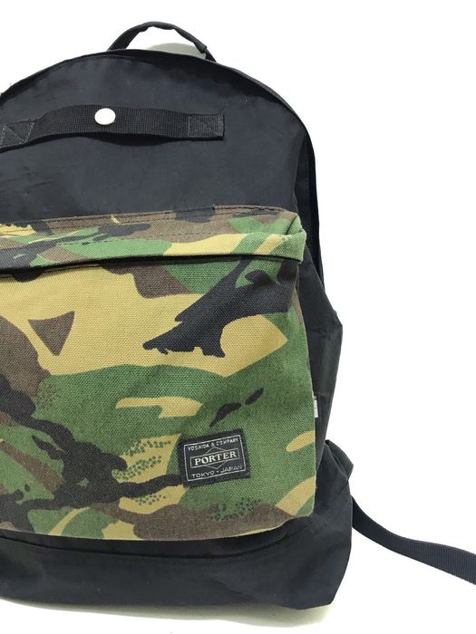 Porter 💖Head Porter Backpack Hybrid Camo Black Fit Macbook | Grailed