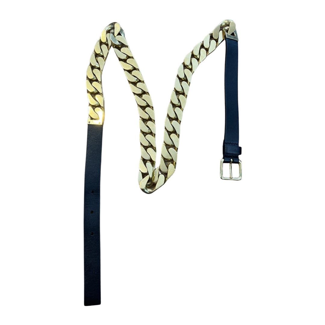 Celine CELINE ARCHIVE GOLD CHAIN BELT Size 32 - 3 Thumbnail