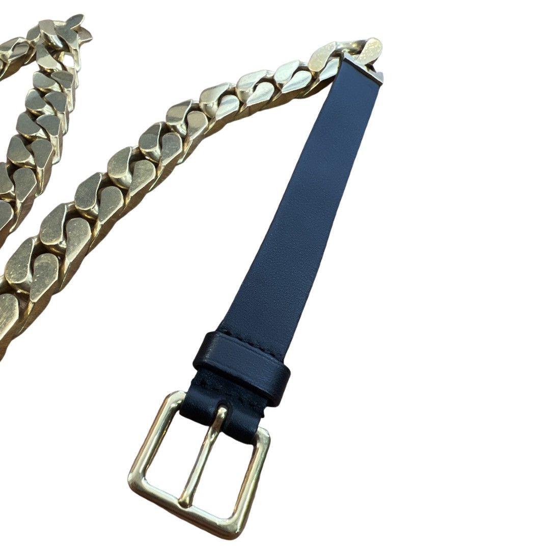 Celine CELINE ARCHIVE GOLD CHAIN BELT Size 32 - 4 Thumbnail