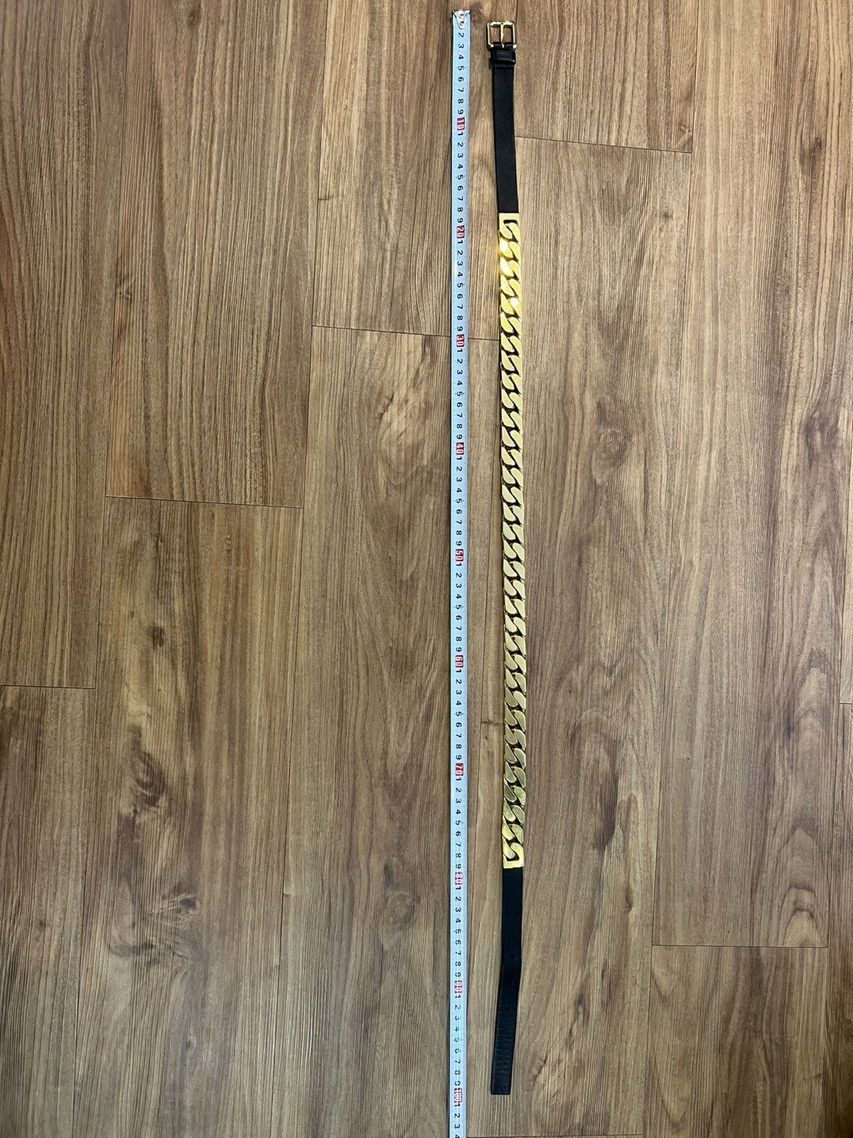 Celine CELINE ARCHIVE GOLD CHAIN BELT Size 32 - 8 Thumbnail