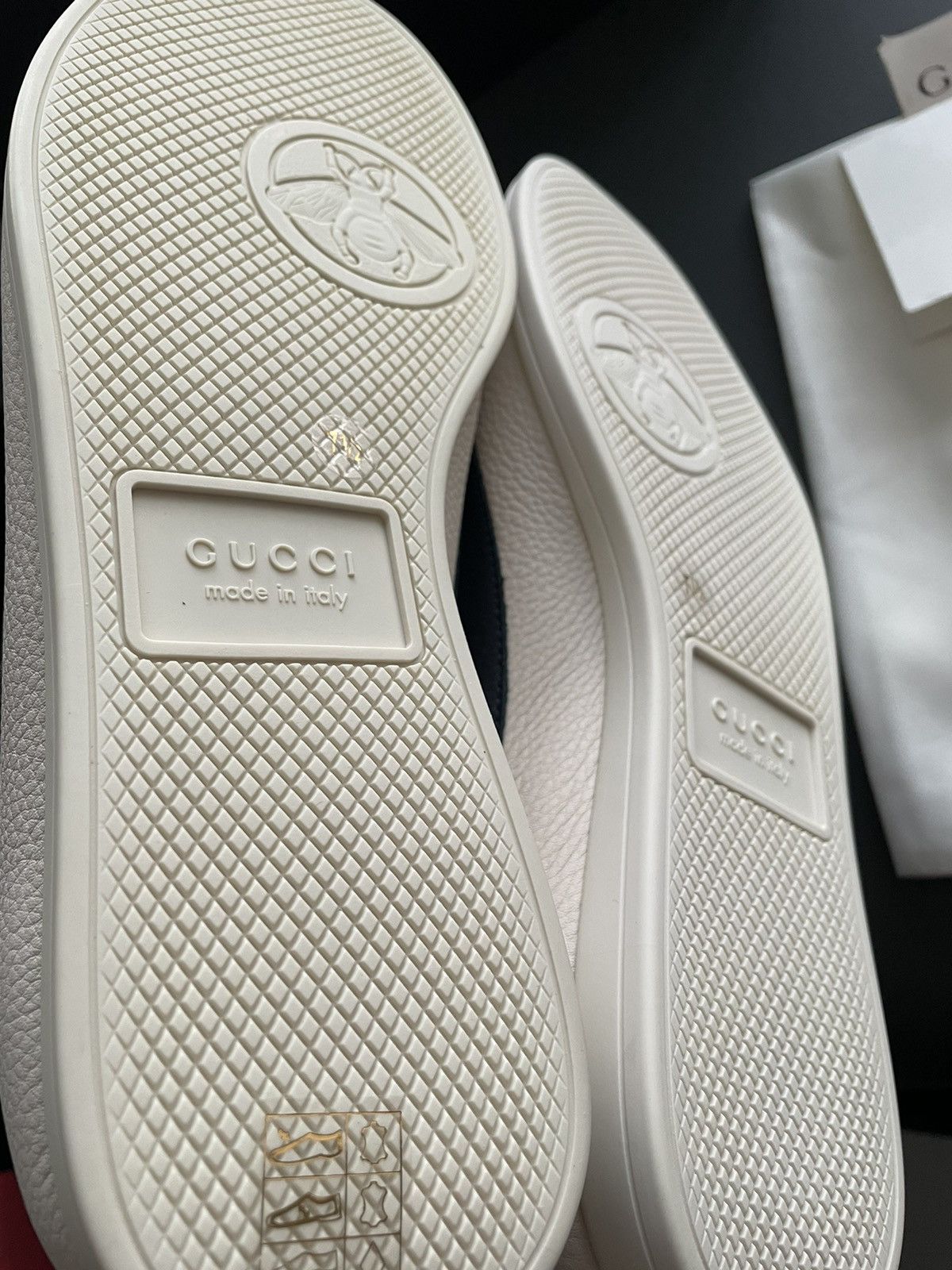 Gucci Limited Brand New Super Runway Iconic Leather Hebron Sneaker Size US 8 / EU 41 - 14 Thumbnail