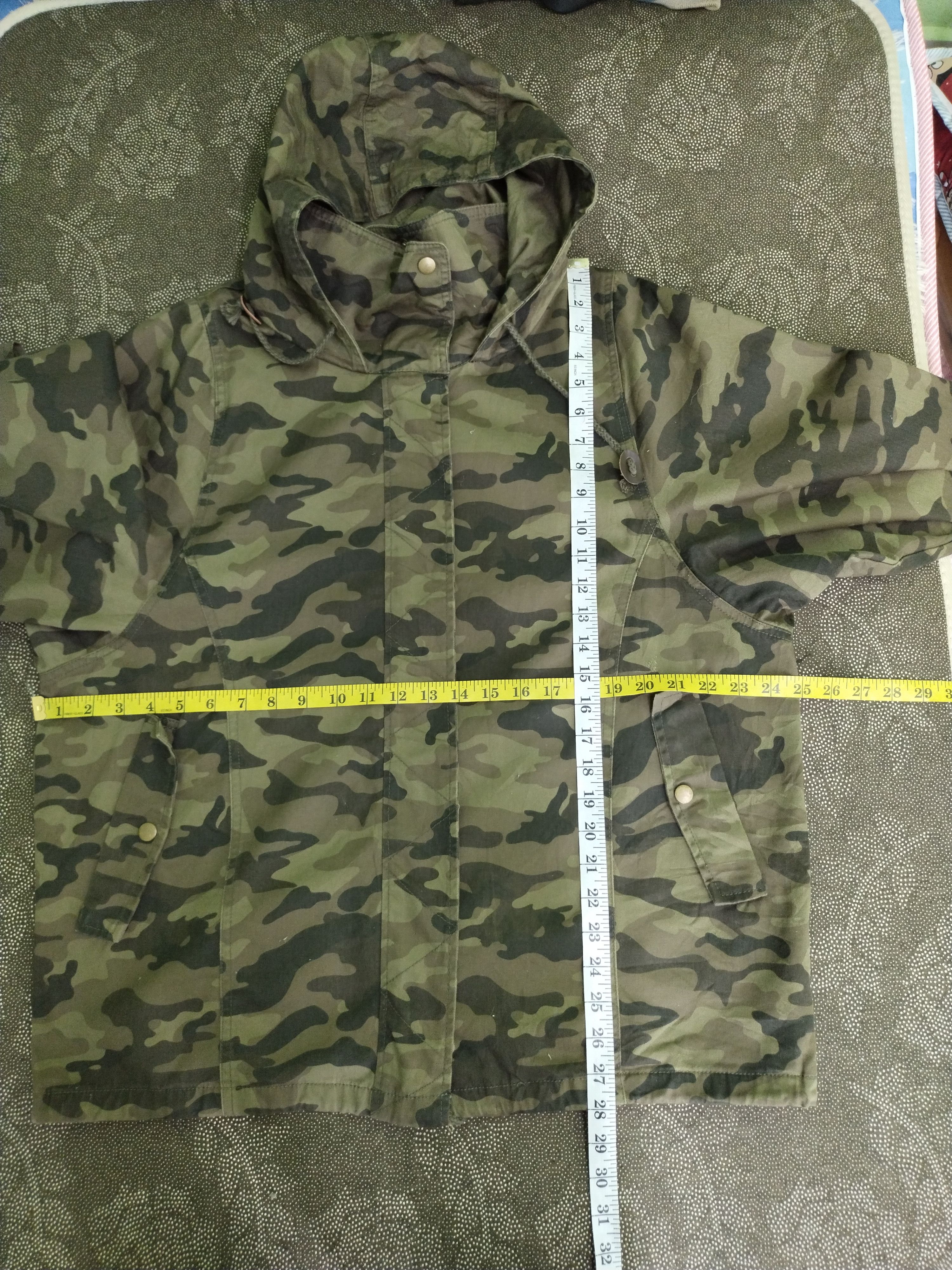 If Six Was Nine × Japanese Brand VINTAGE N'OR LABEL PARKA CAMO HOODIE JACKET Size US L / EU 52-54 / 3 - 13 Thumbnail
