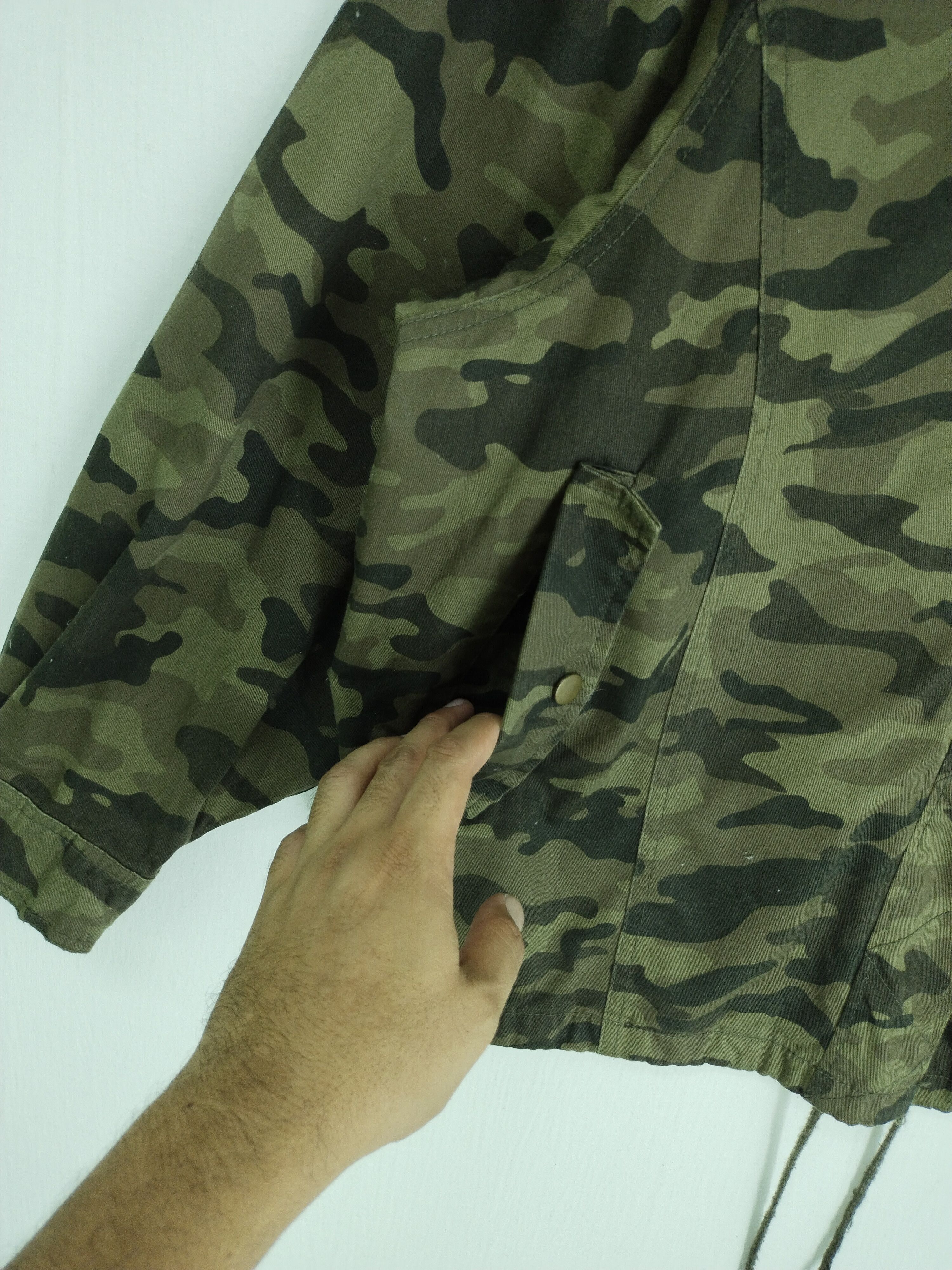 If Six Was Nine × Japanese Brand VINTAGE N'OR LABEL PARKA CAMO HOODIE JACKET Size US L / EU 52-54 / 3 - 9 Thumbnail