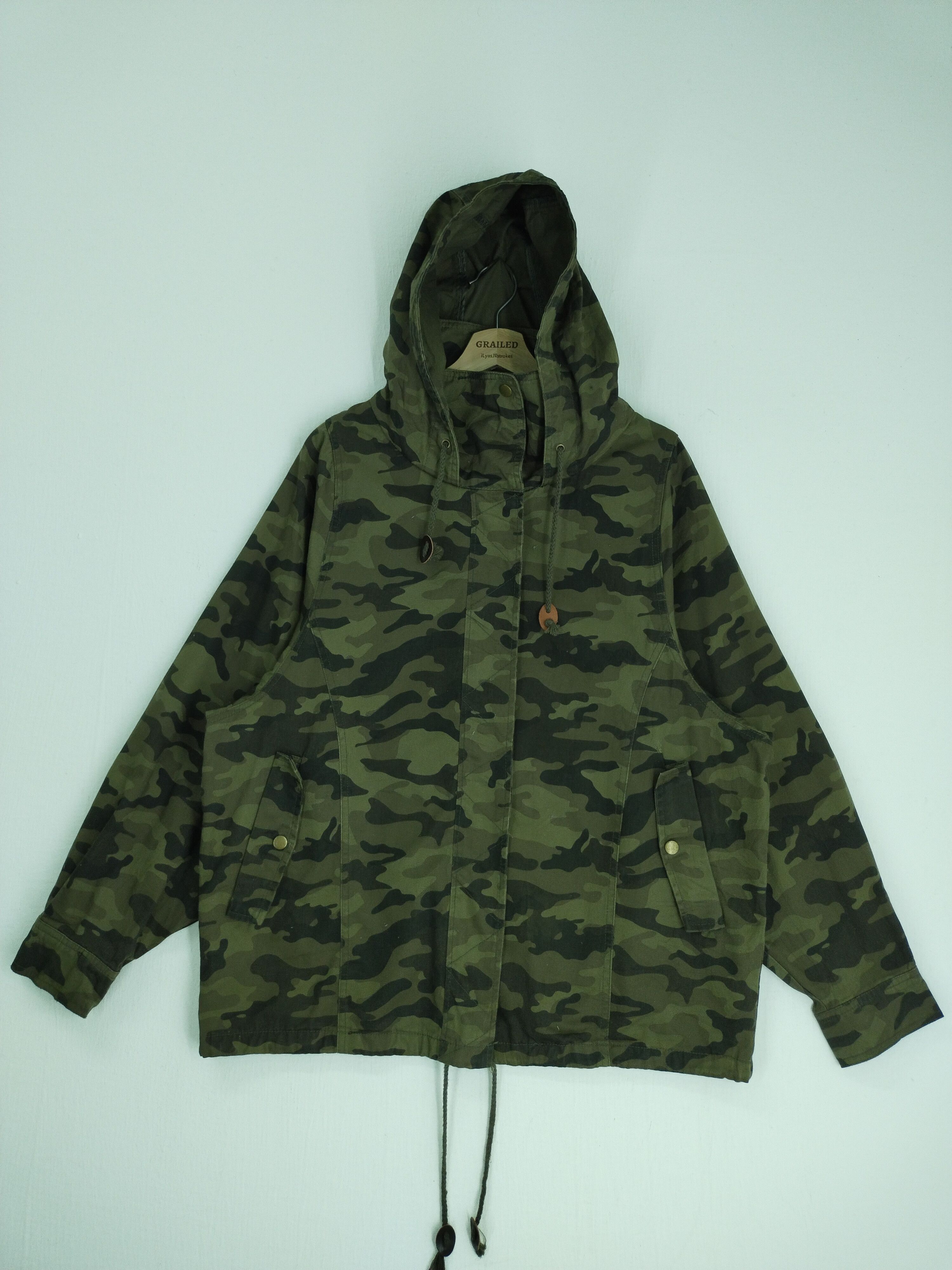 If Six Was Nine × Japanese Brand VINTAGE N'OR LABEL PARKA CAMO HOODIE JACKET Size US L / EU 52-54 / 3 - 4 Thumbnail