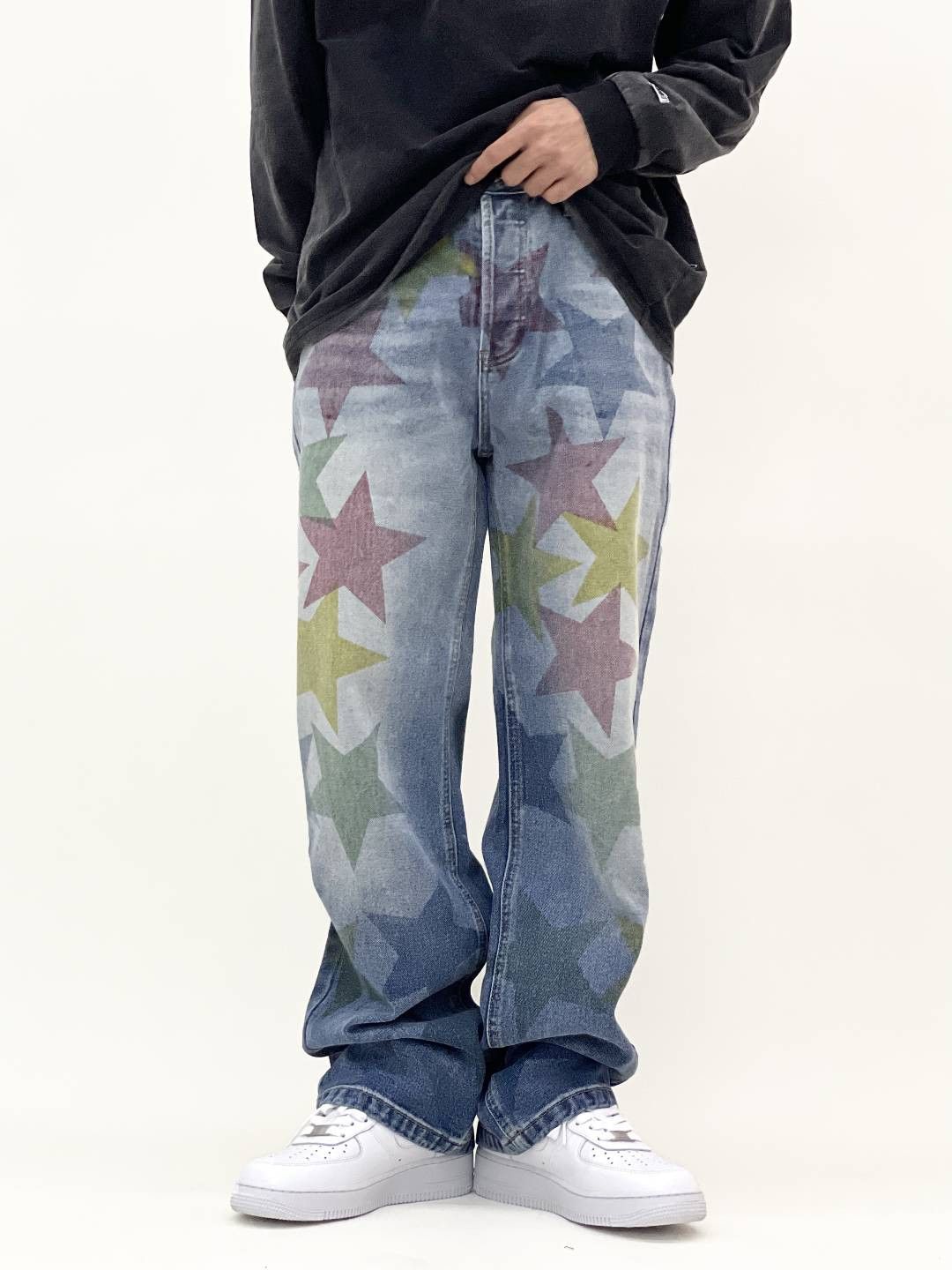 custom hiphop pattern jeans