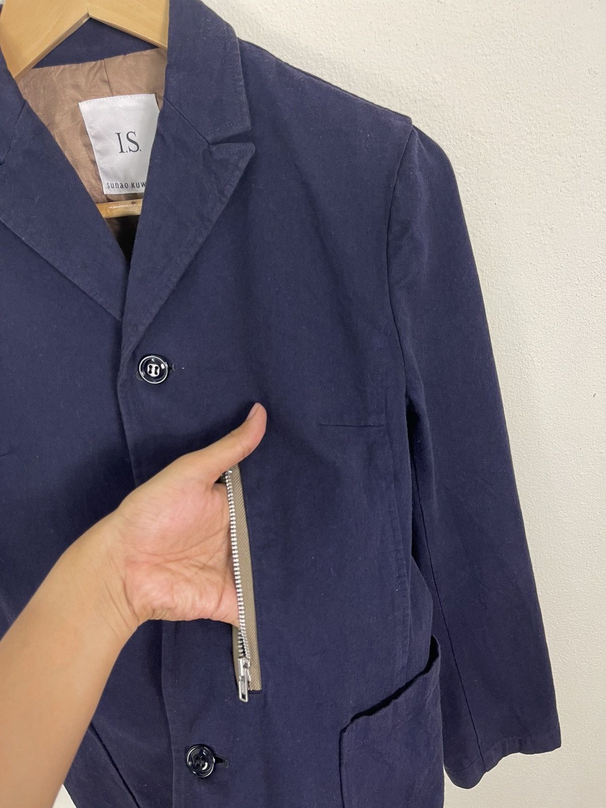 Issey Miyake × Japanese Brand × Vintage Vintage I.S.Sunaokuwahara by Issey Miyake Jacket Size US S / EU 44-46 / 1 - 5 Thumbnail