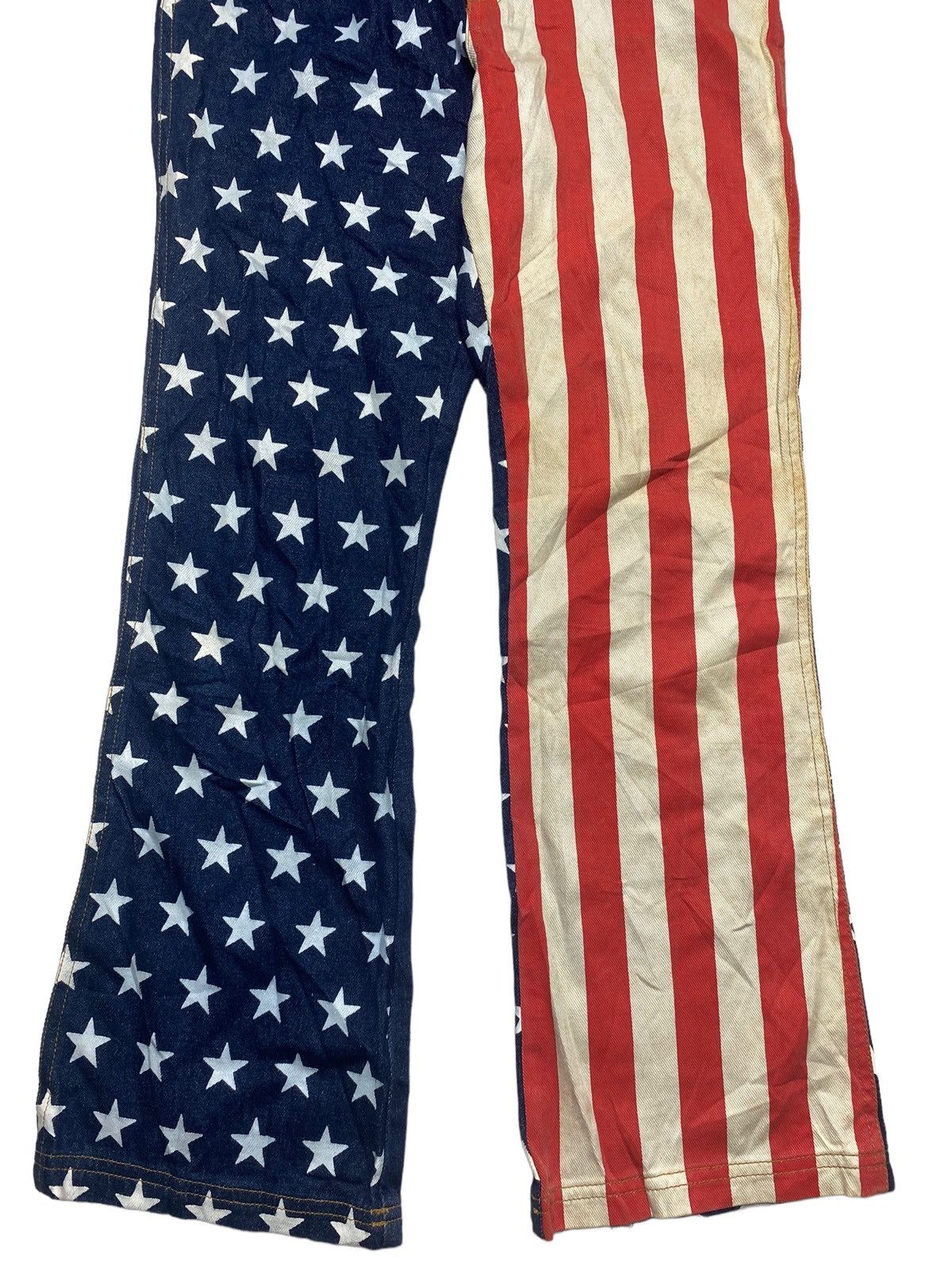 Japanese Brand 2000s CRT Denim - Printed Star Denim Pants Size US 29 - 4 Thumbnail