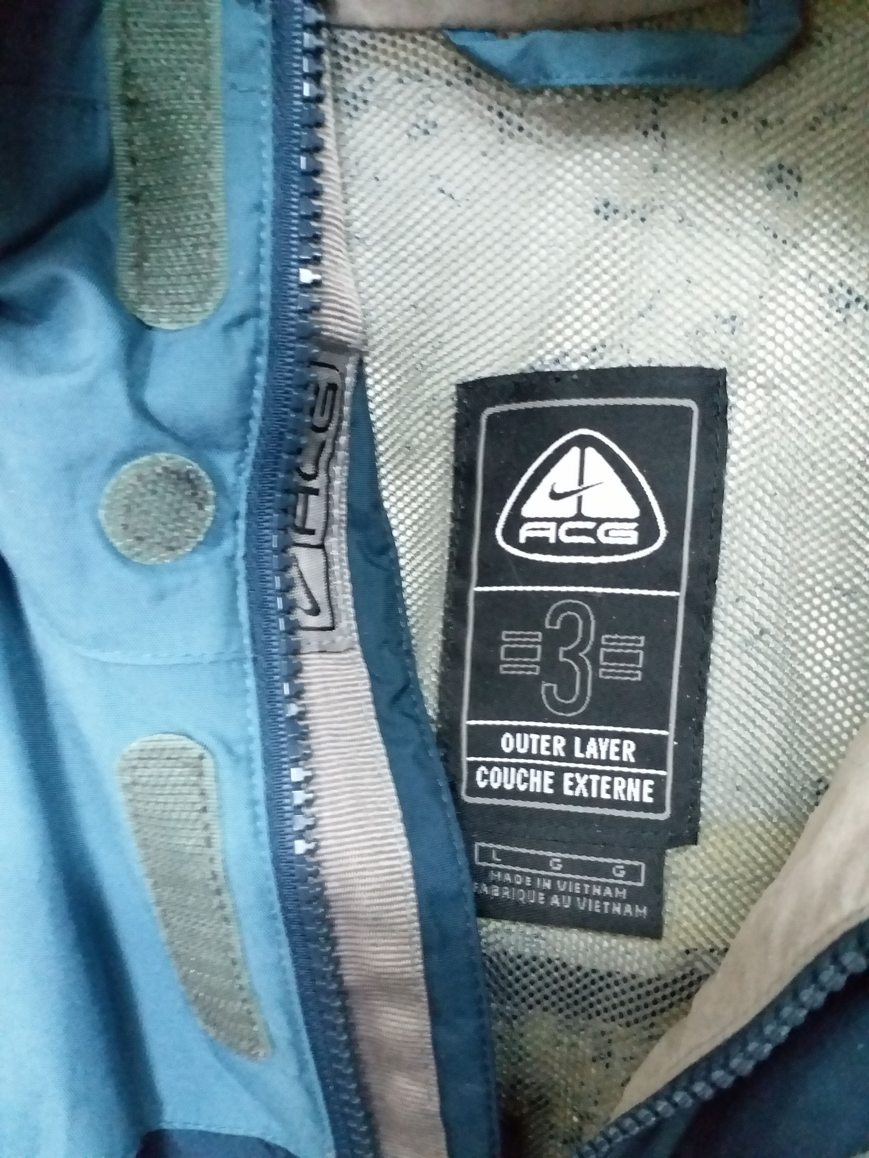 Nike ACG 🔥DELETE ANYTIME⚠️ ACG Windbreaker Color Block Size 3 Size US L / EU 52-54 / 3 - 7 Thumbnail