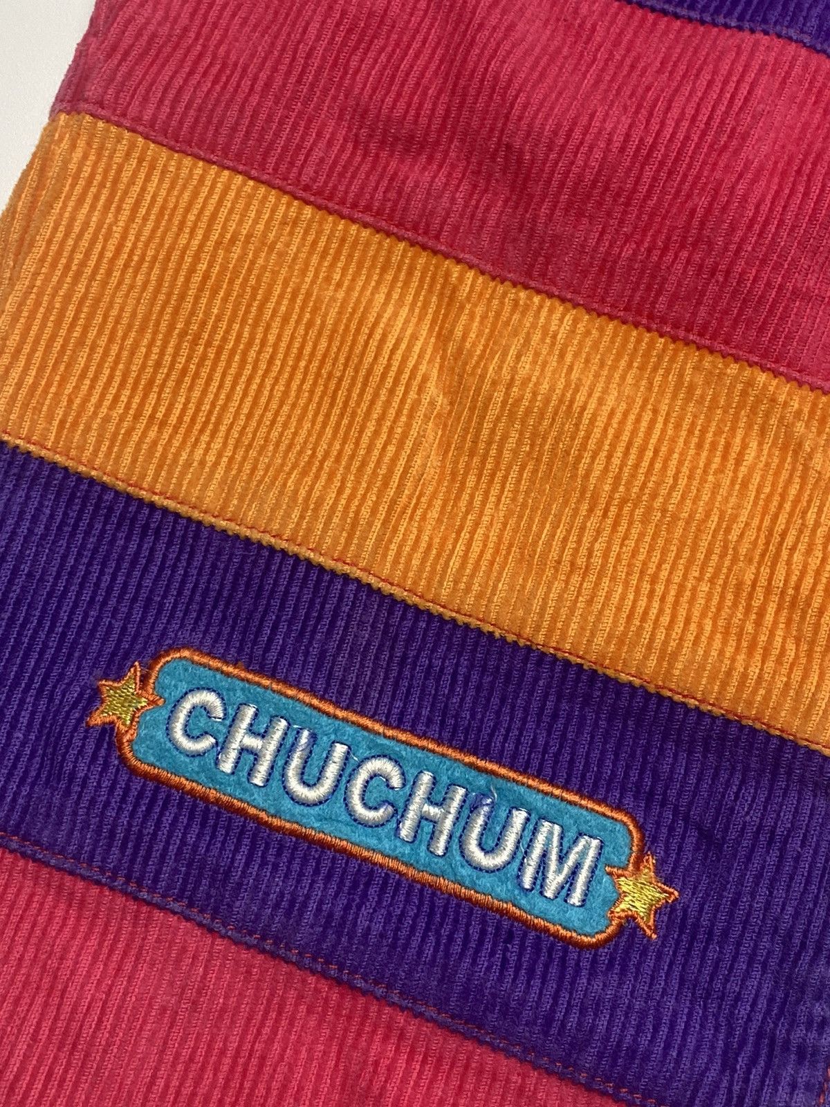 Hysteric Glamour 2000s Chumchum - Multicolor Hagi Flared Corduroy Pants Size US 28 / EU 44 - 4 Thumbnail