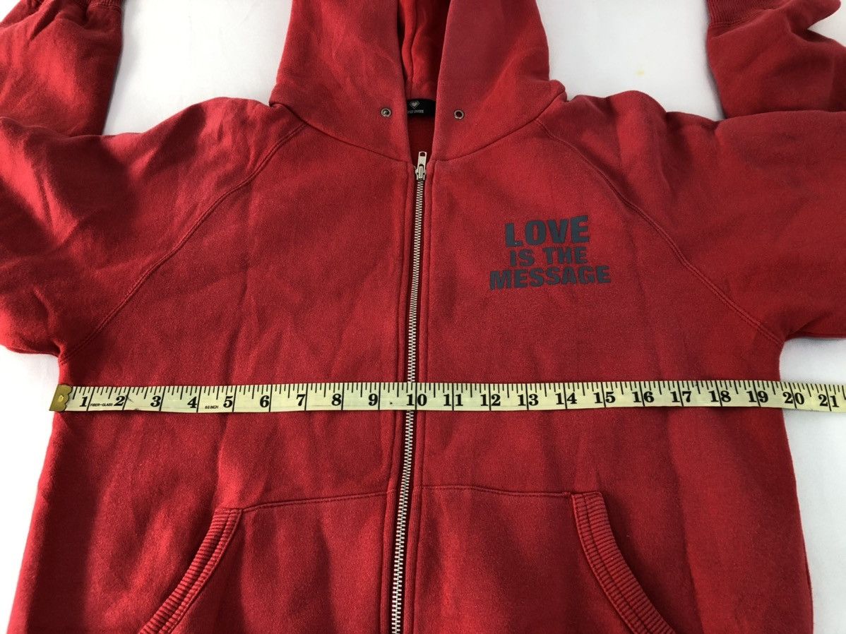 Japanese Brand × Vintage Hype 90s Superlovers Love Is The Message Big Logo Hoodies Size US M / EU 48-50 / 2 - 11 Thumbnail